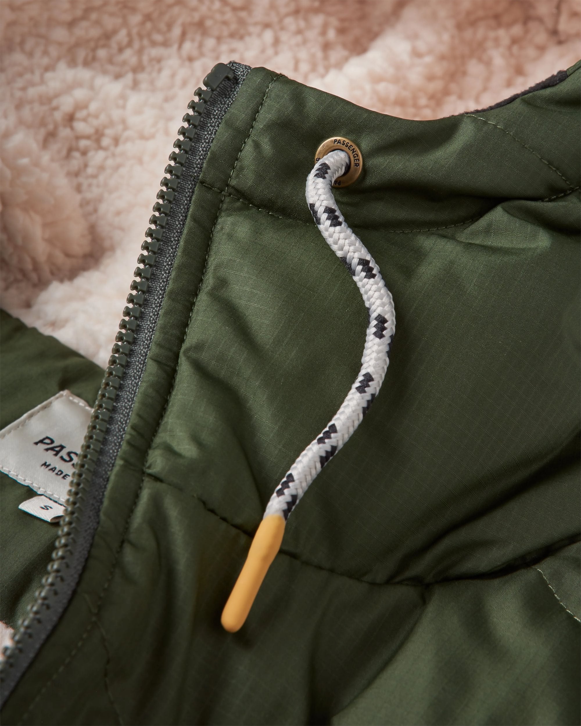 Kinsey Recycled Jacket - Fir Tree - Flatlay