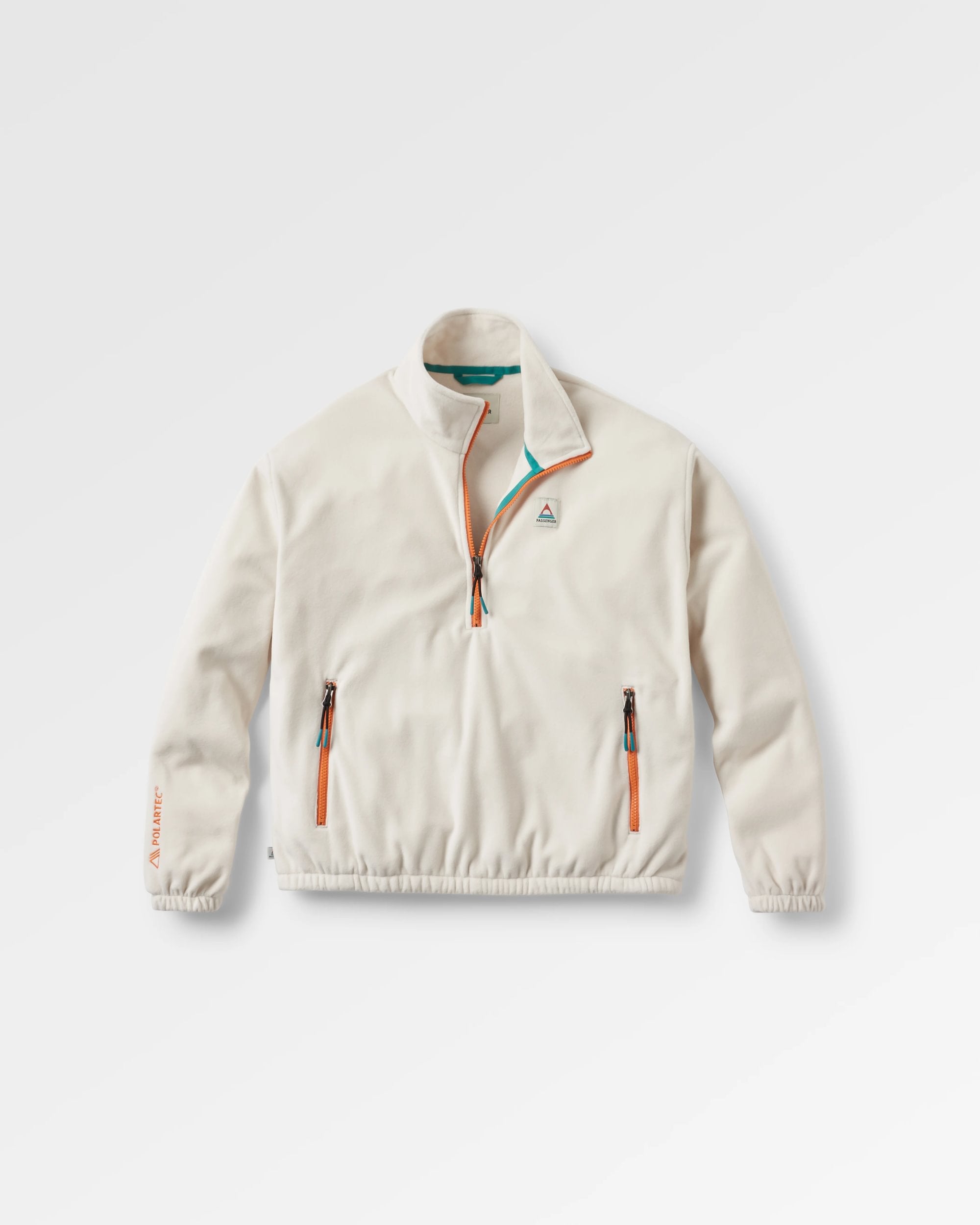 Ayla Micro Polartec® Fleece - Vintage White - Flatlay