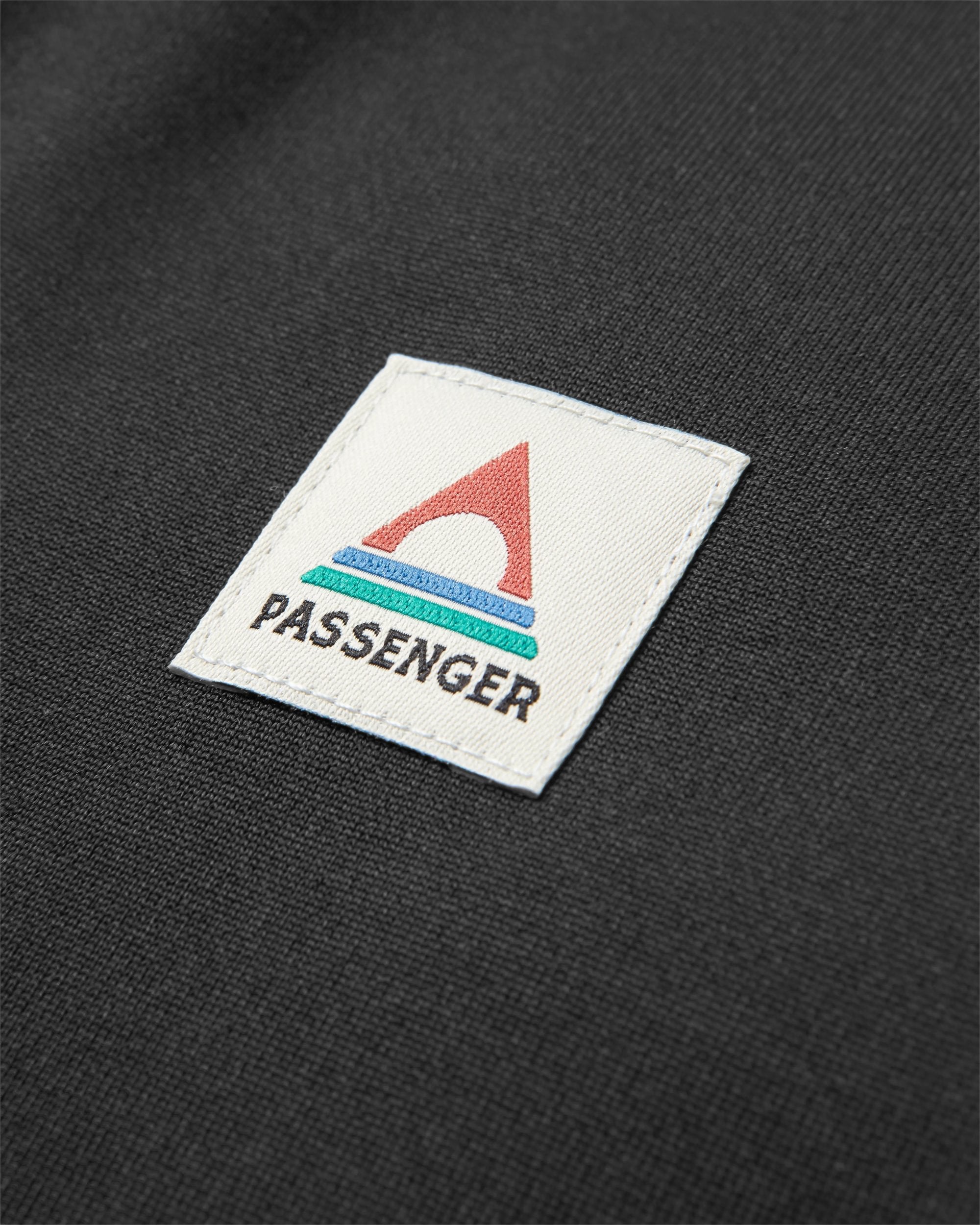 Wintergreen Recycled Polartec® Fleece Pullover - Black - Flatlay