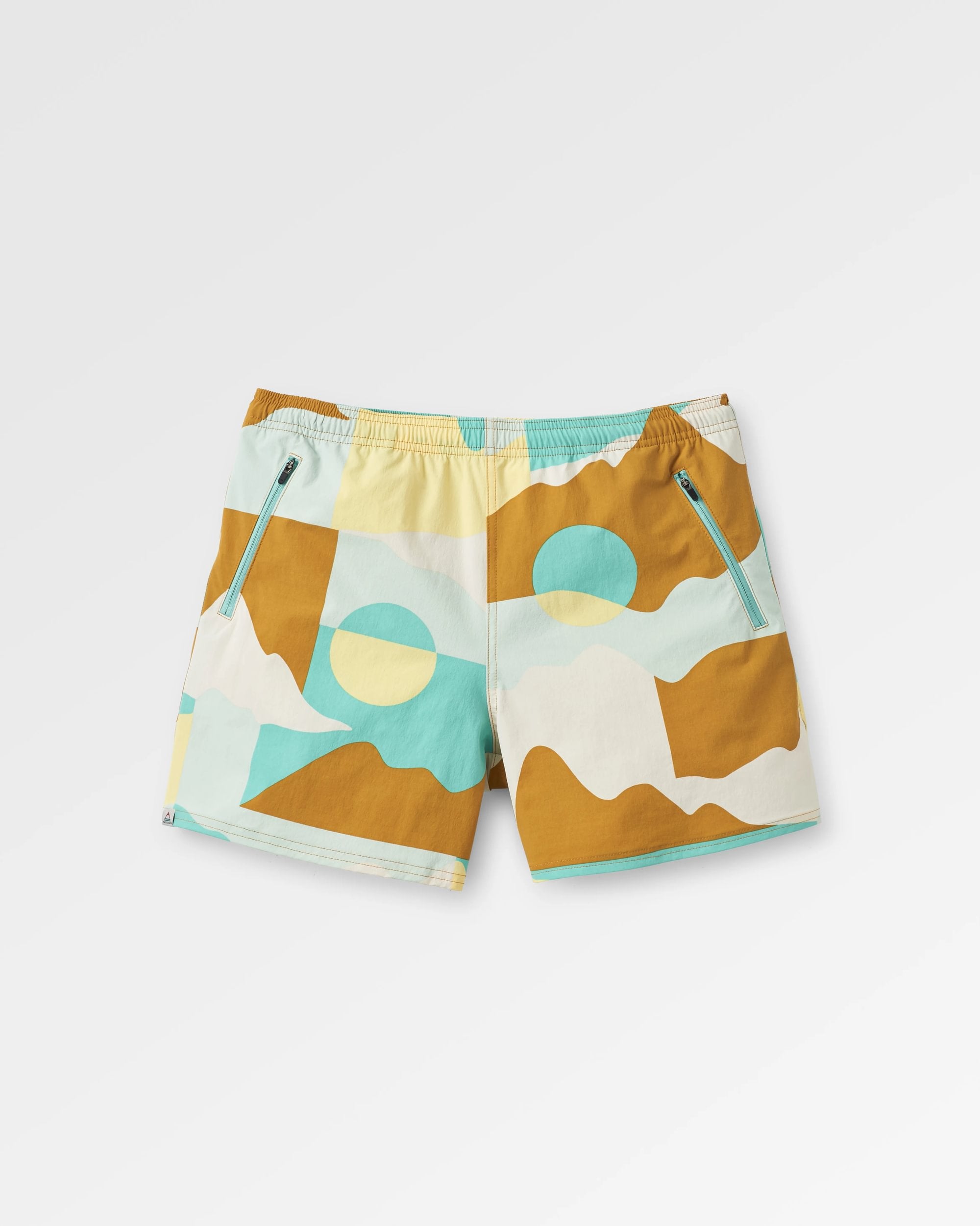 Flaris NetPlus® All Purpose Short - Vista Patchwork Yellow - Flatlay