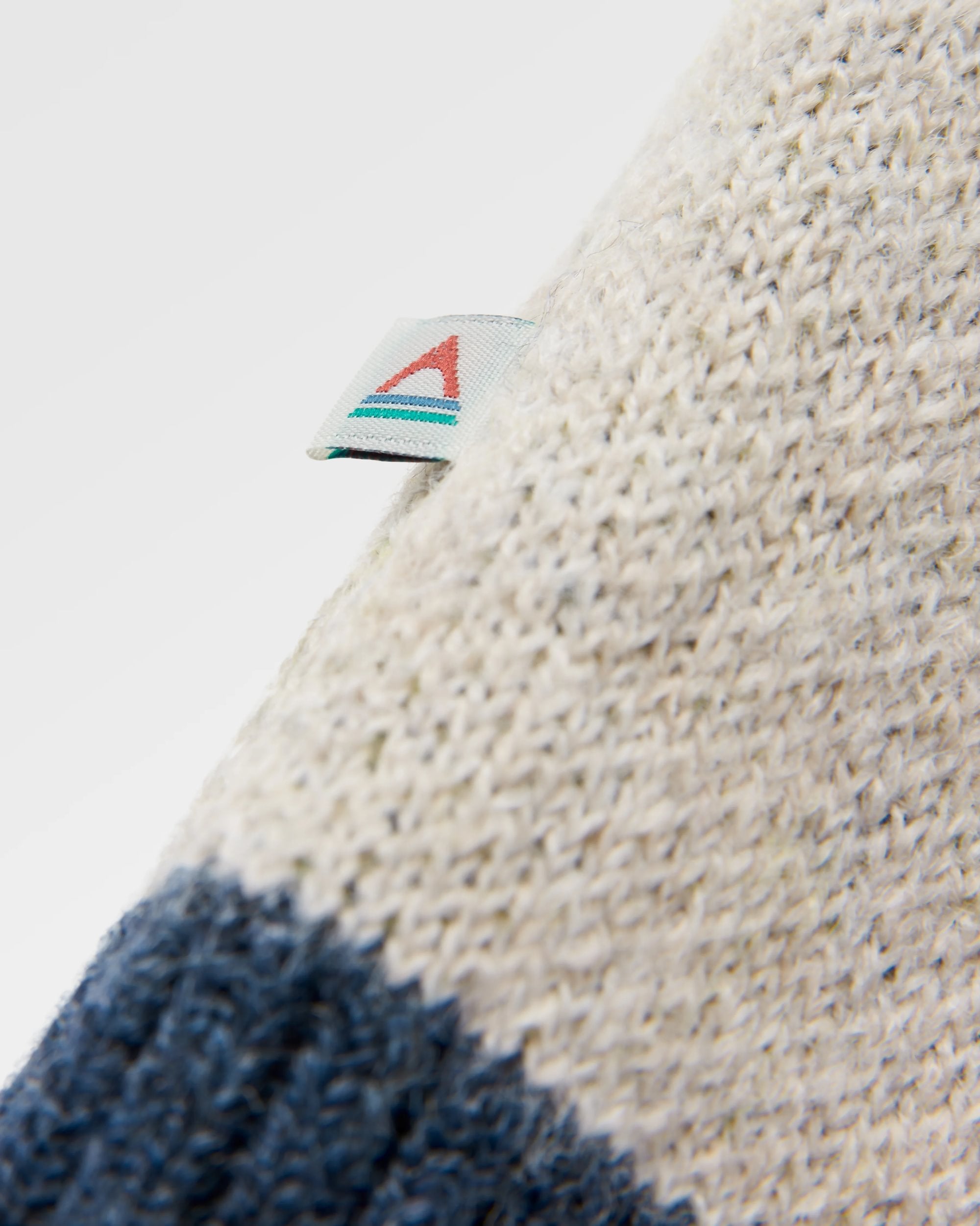 Scenic Recycled Long Knitted Cardigan - Scenic Azure Blue - Flatlay