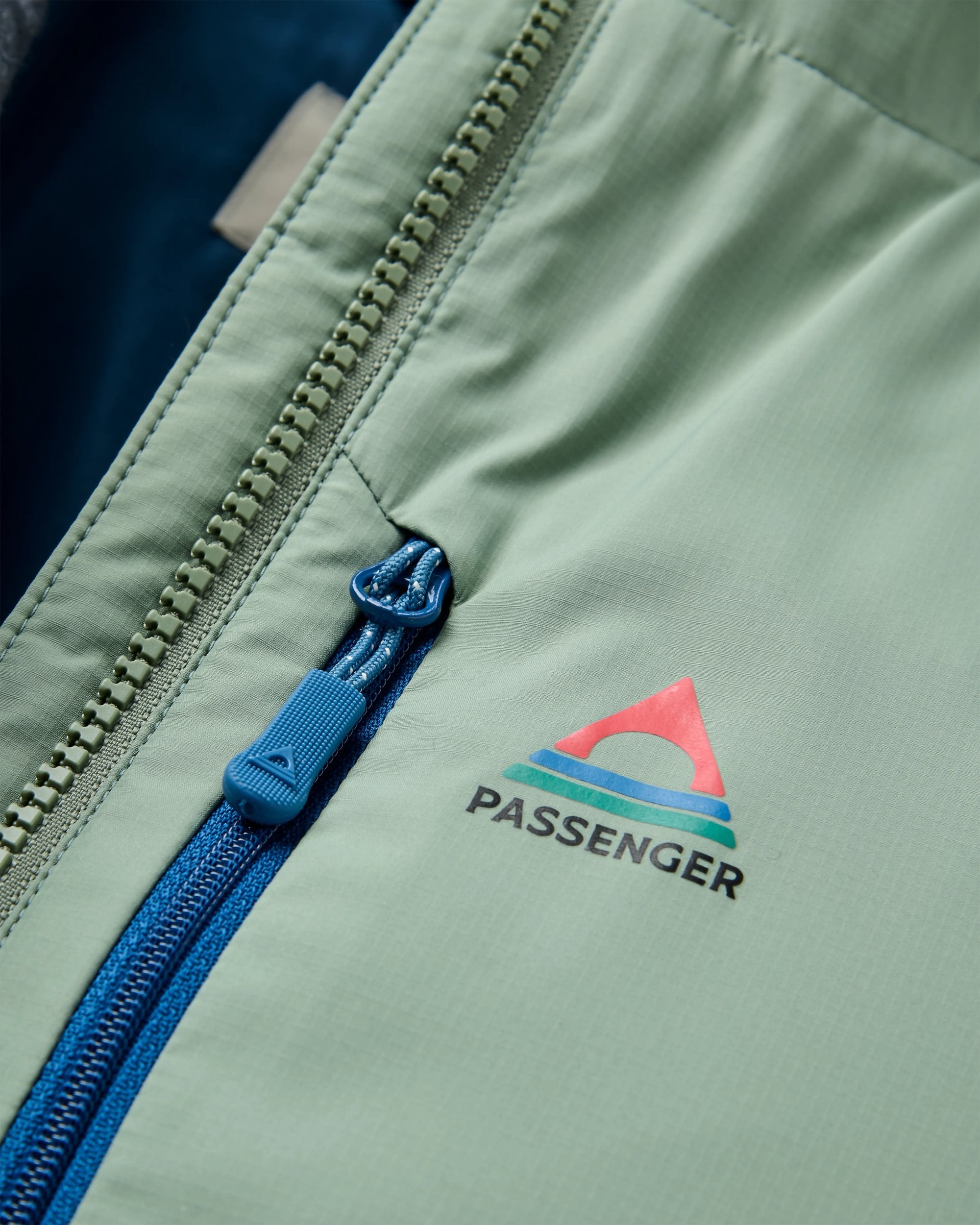 Shasta Lightweight Recycled Thermore® Insulated Hoodless Jacket - Pistachio - Flatlay