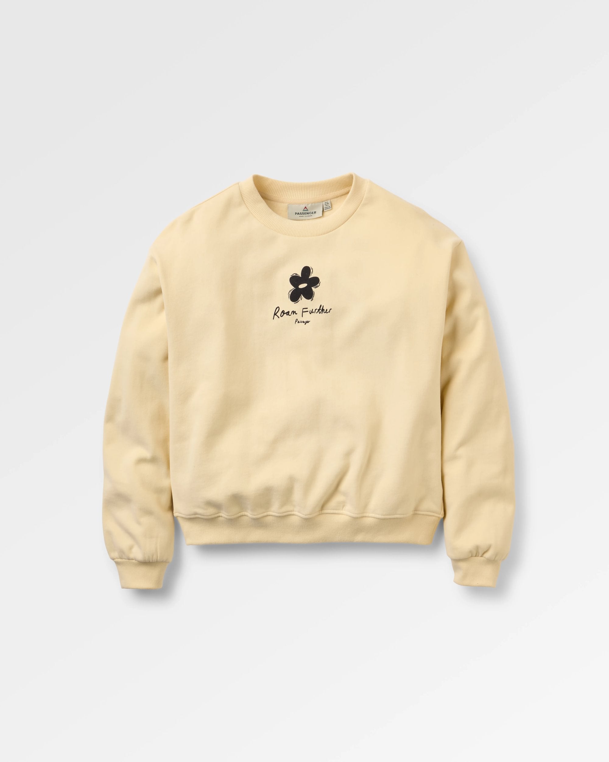 Roam Further Sweatshirt - Birch - Flatlay