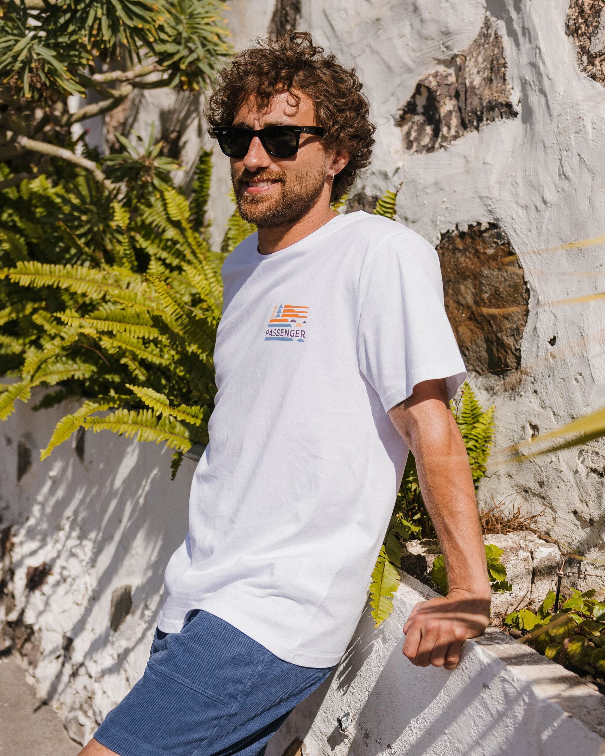 Cutout Organic Cotton T-Shirt - White - Lifestyle