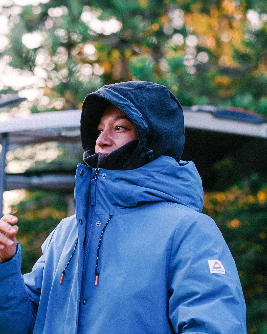 Womens_Snow Lodge Hood - Black