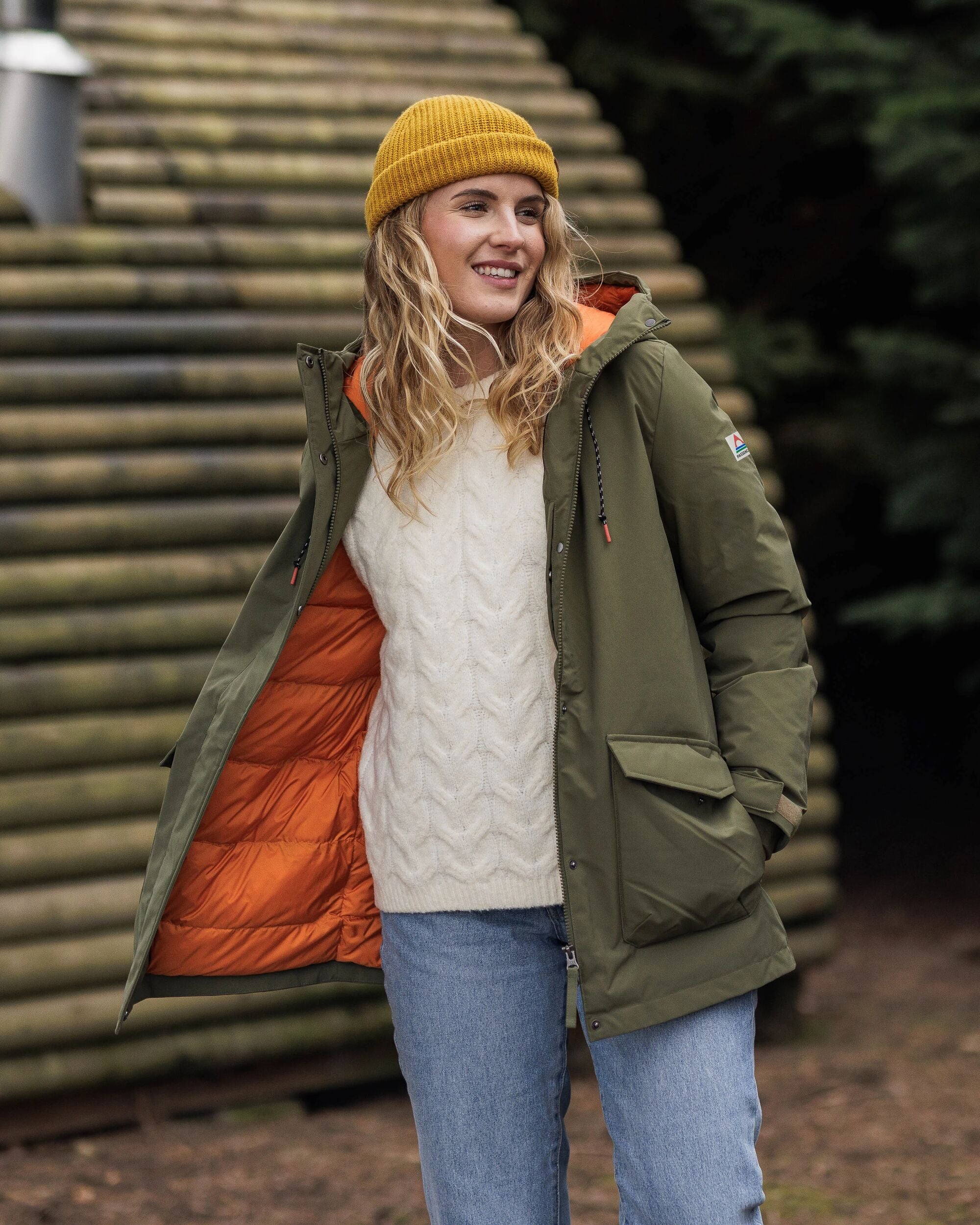 Alaska Recycled Insulated Parka Khaki – Passenger