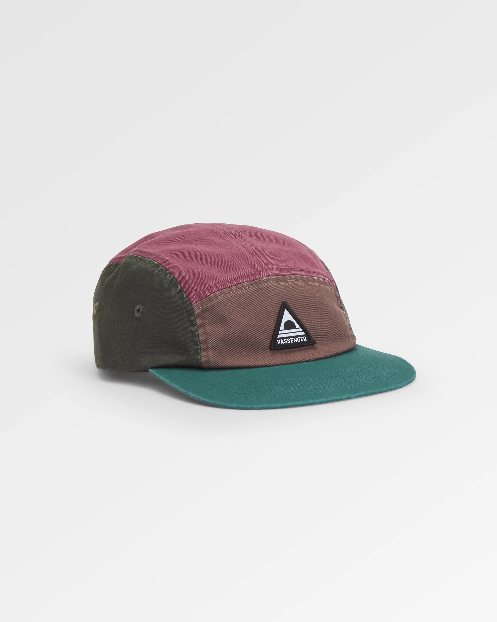 Fixie Recycled Panel Cap Grape Multi – Passenger - Main Image