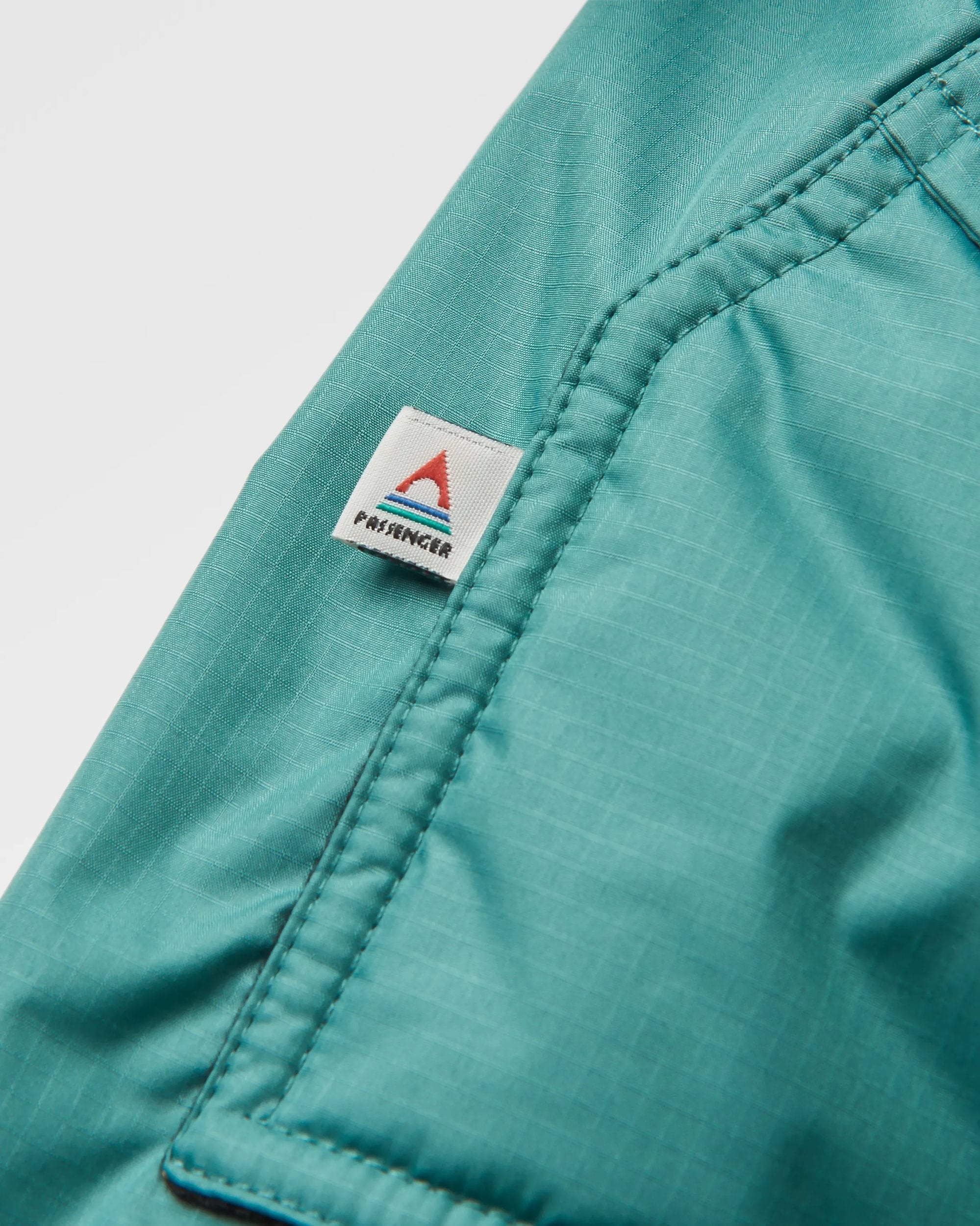 Waves Recycled Sherpa Lined Changing Robe - Surf Spray/Deep Sea - Flatlay