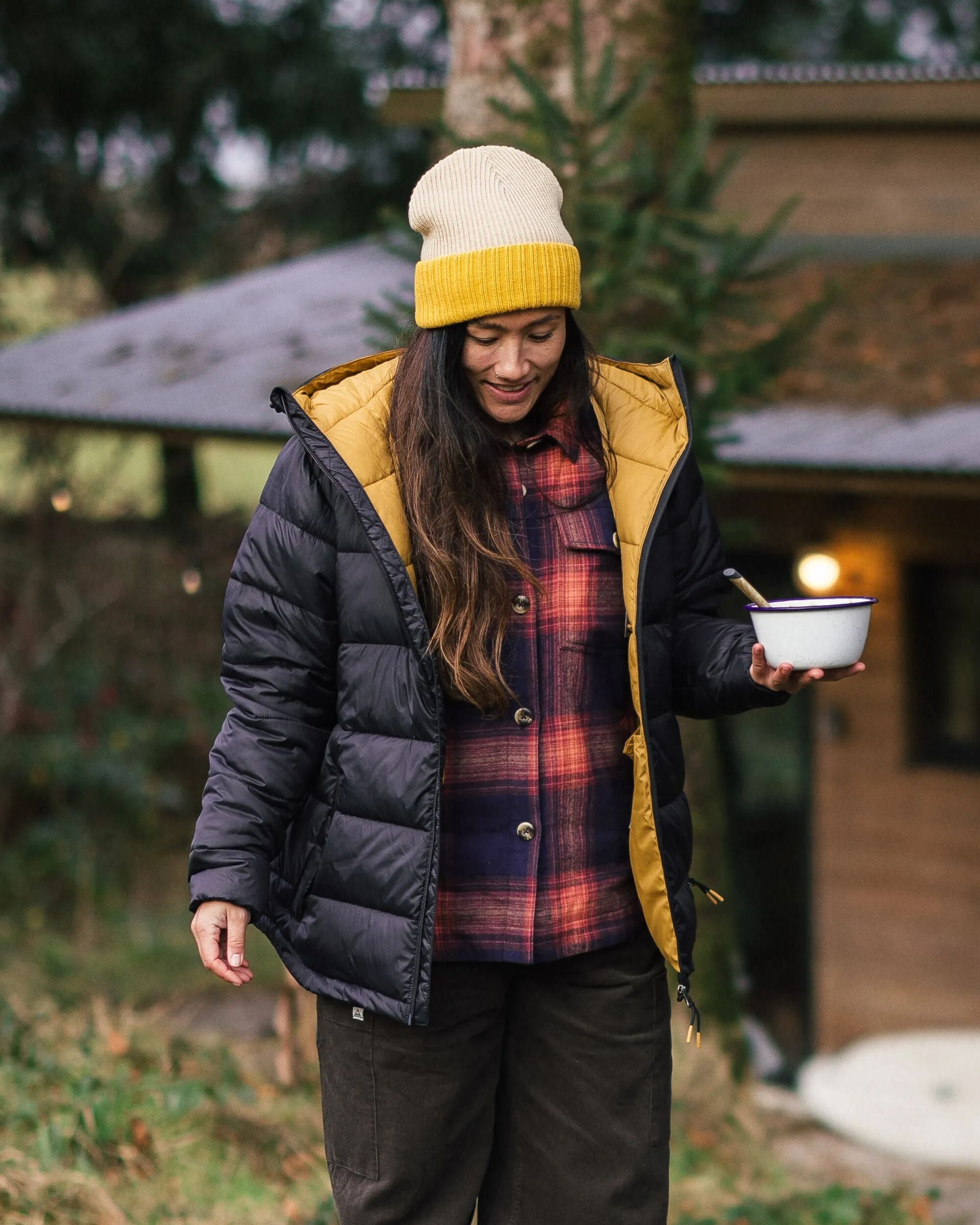 Kai Recycled Insulated Jacket - Black - Lifestyle