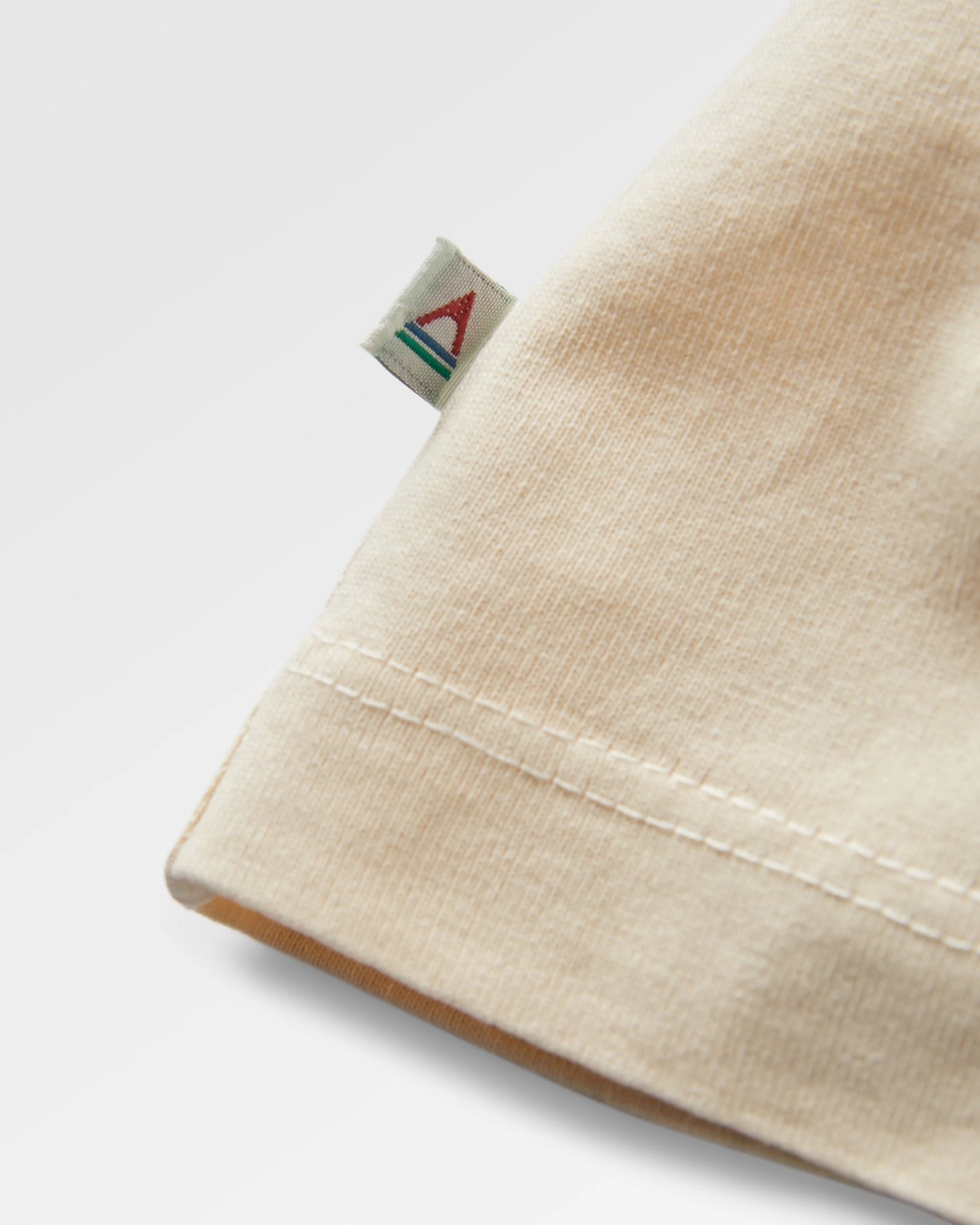 Dune Recycled Cotton Relaxed Fit T-Shirt - Birch - Flatlay