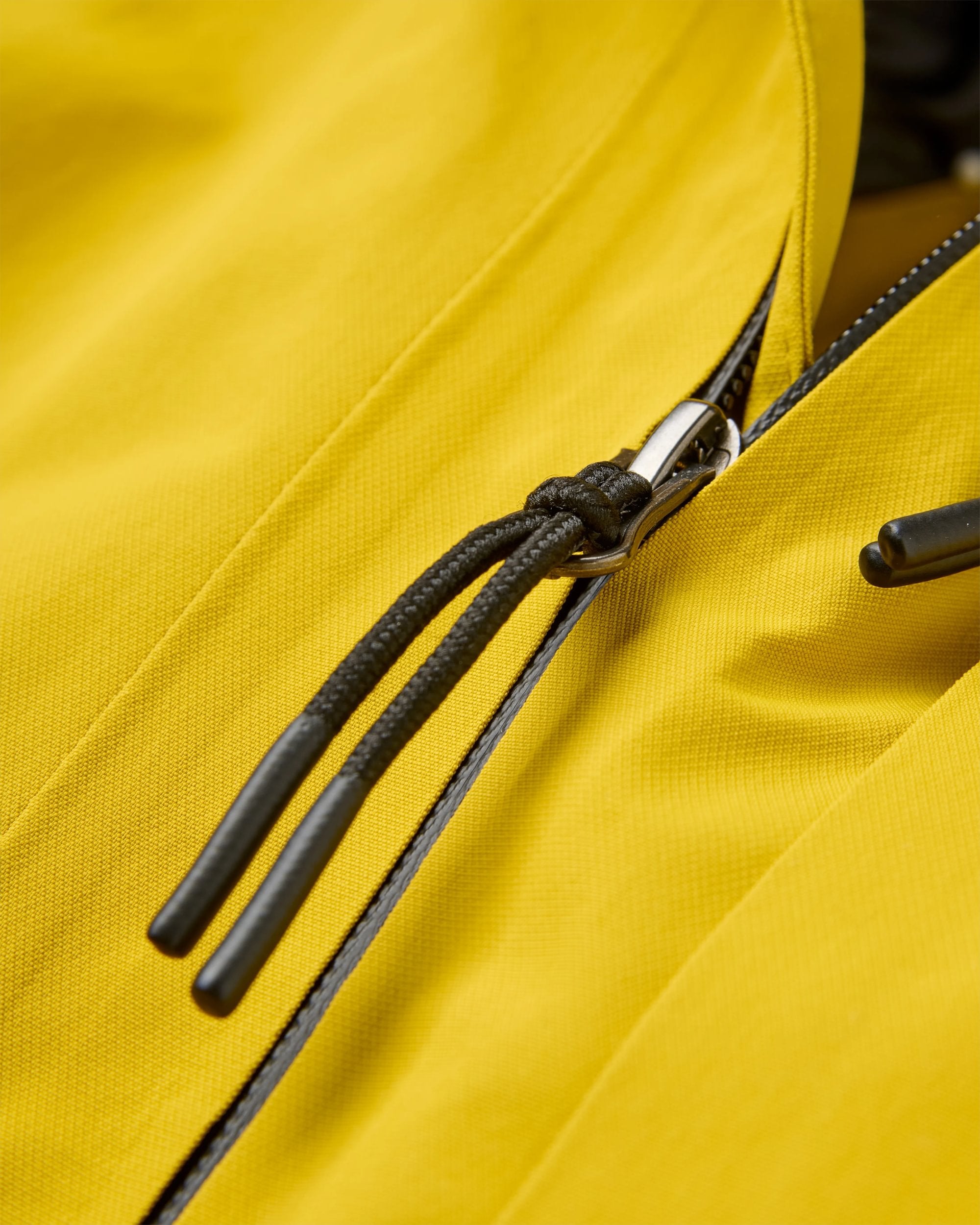 Serein Waterproof Parka - Heritage Yellow - Flatlay