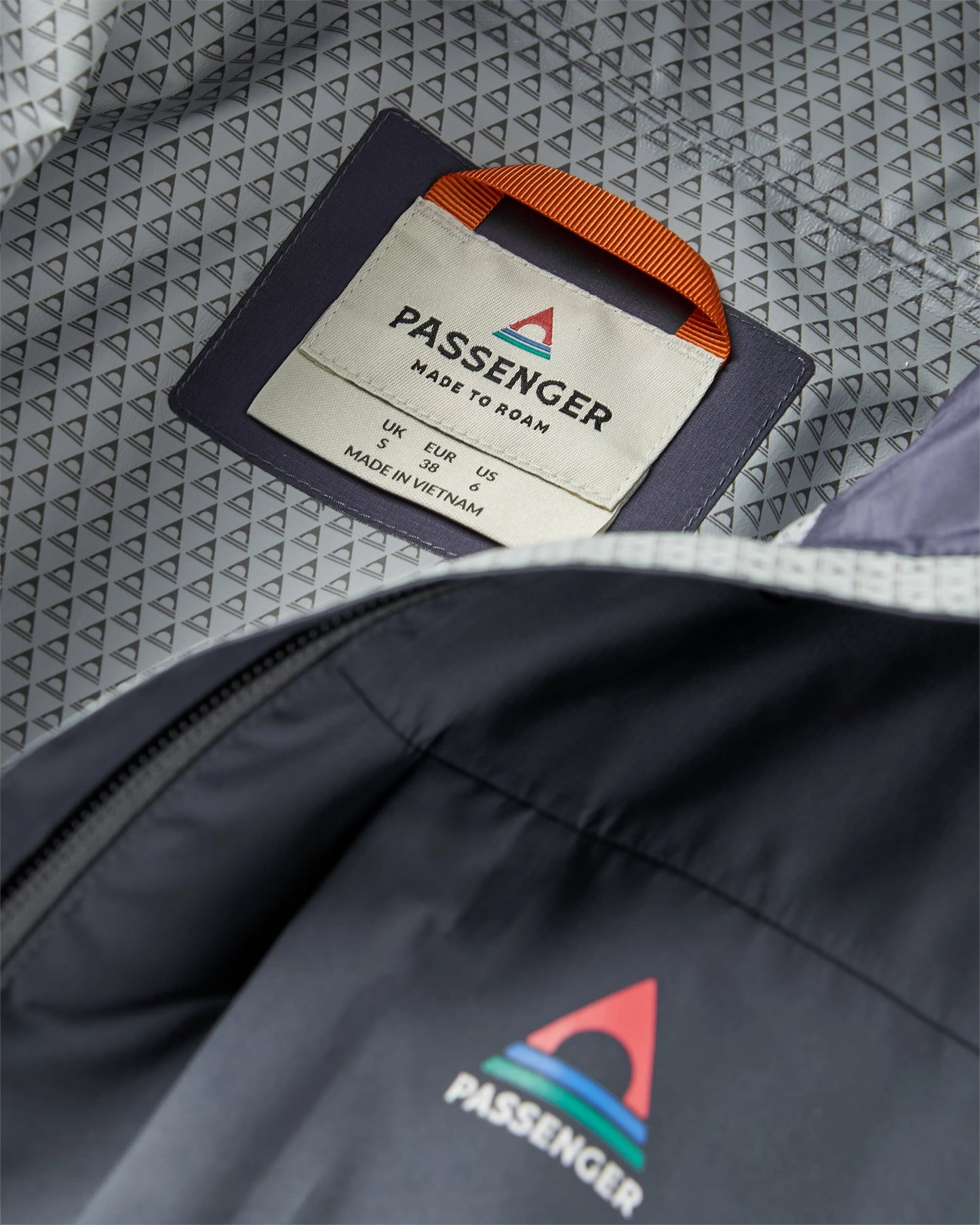 Trailscape Women's Recycled Waterproof Jacket - Charcoal - Flatlay