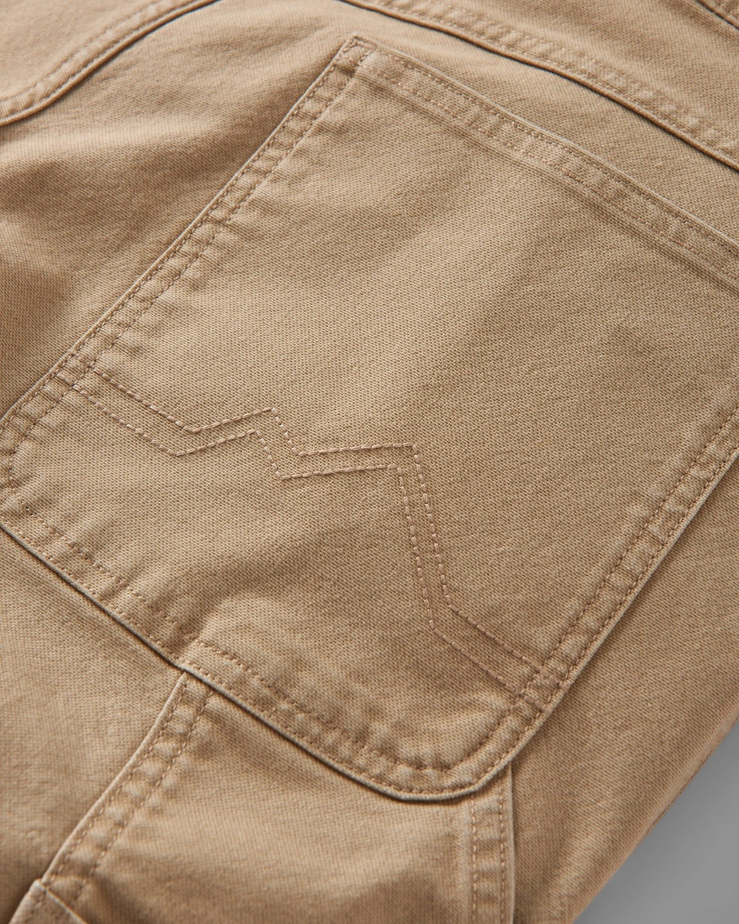 Vantage Organic Cotton Trouser - Biscuit - Flatlay