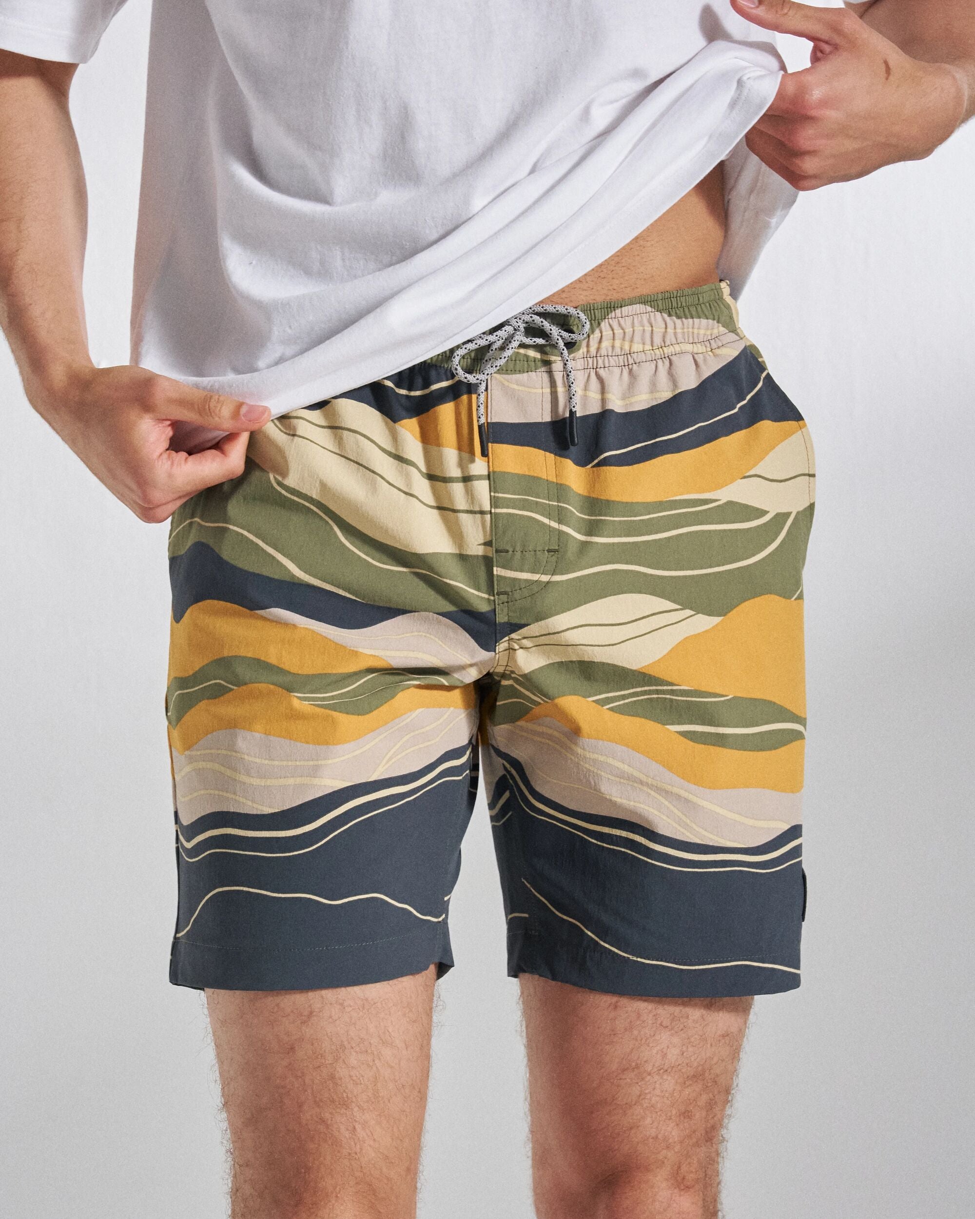 Drifter NetPlus® Beach Linerless Short Mountain Sunset Khaki – Passenger