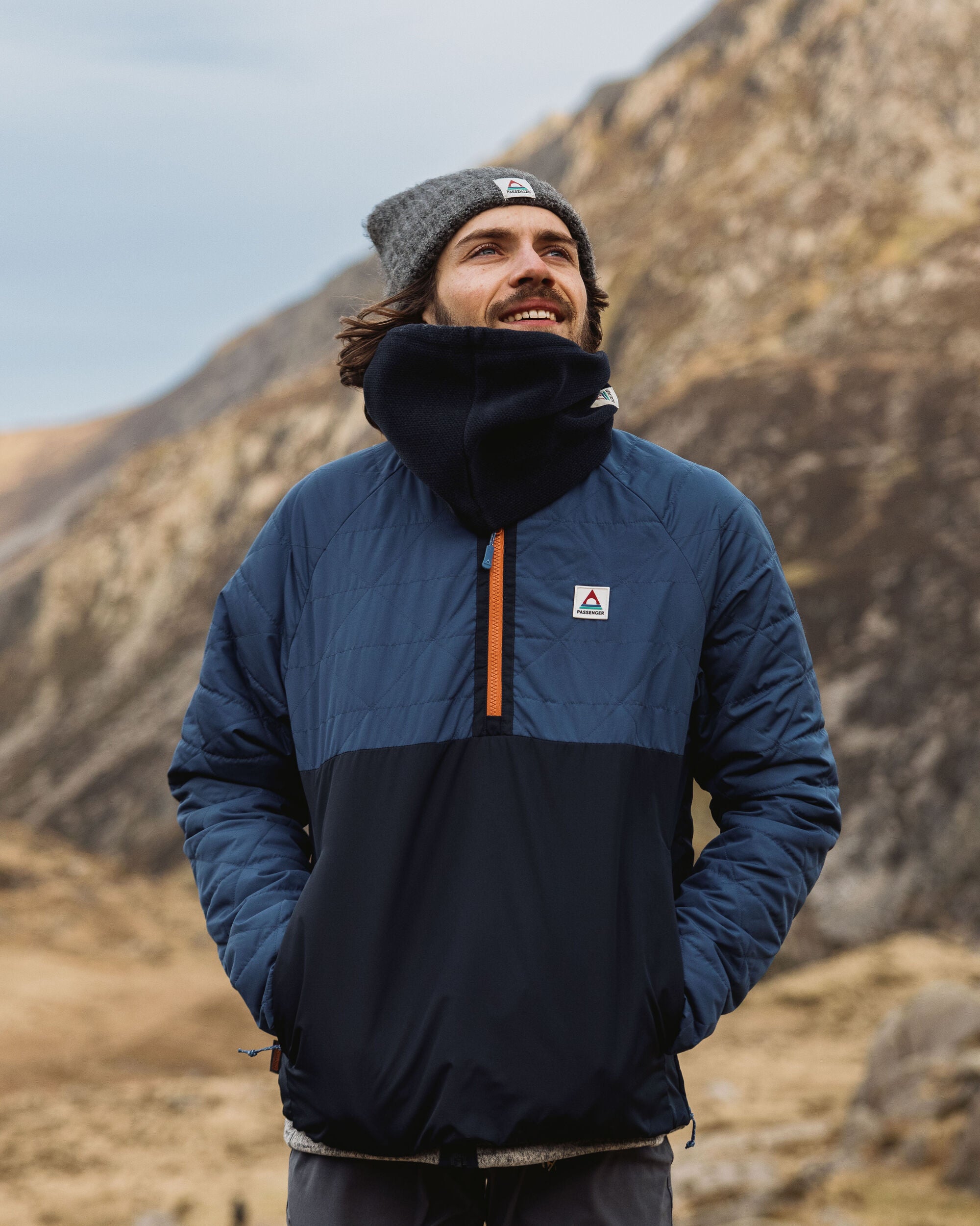 Pursue Recycled Thermore® Insulated Jacket - Dark Denim/ Deep Navy - Lifestyle
