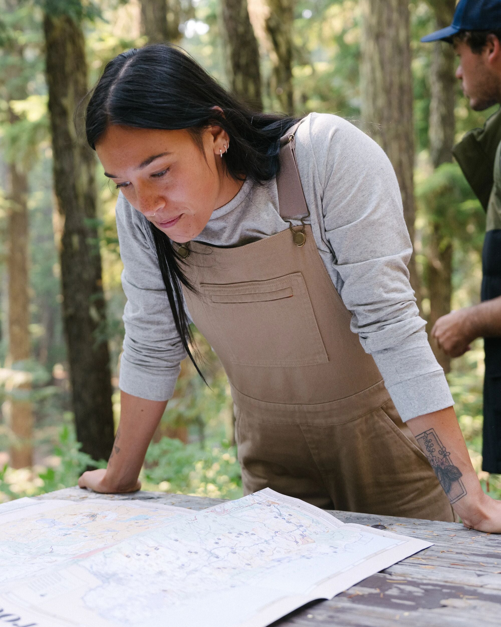 Shuffle Organic Cotton Dungarees - Elmwood -