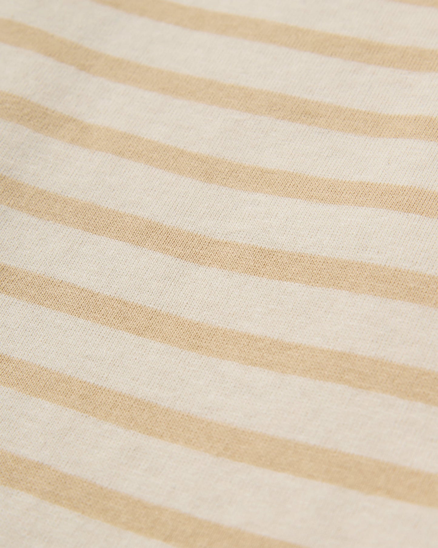 Zen Recycled Cotton Relaxed Fit T-Shirt - Stone Stripe - Flatlay