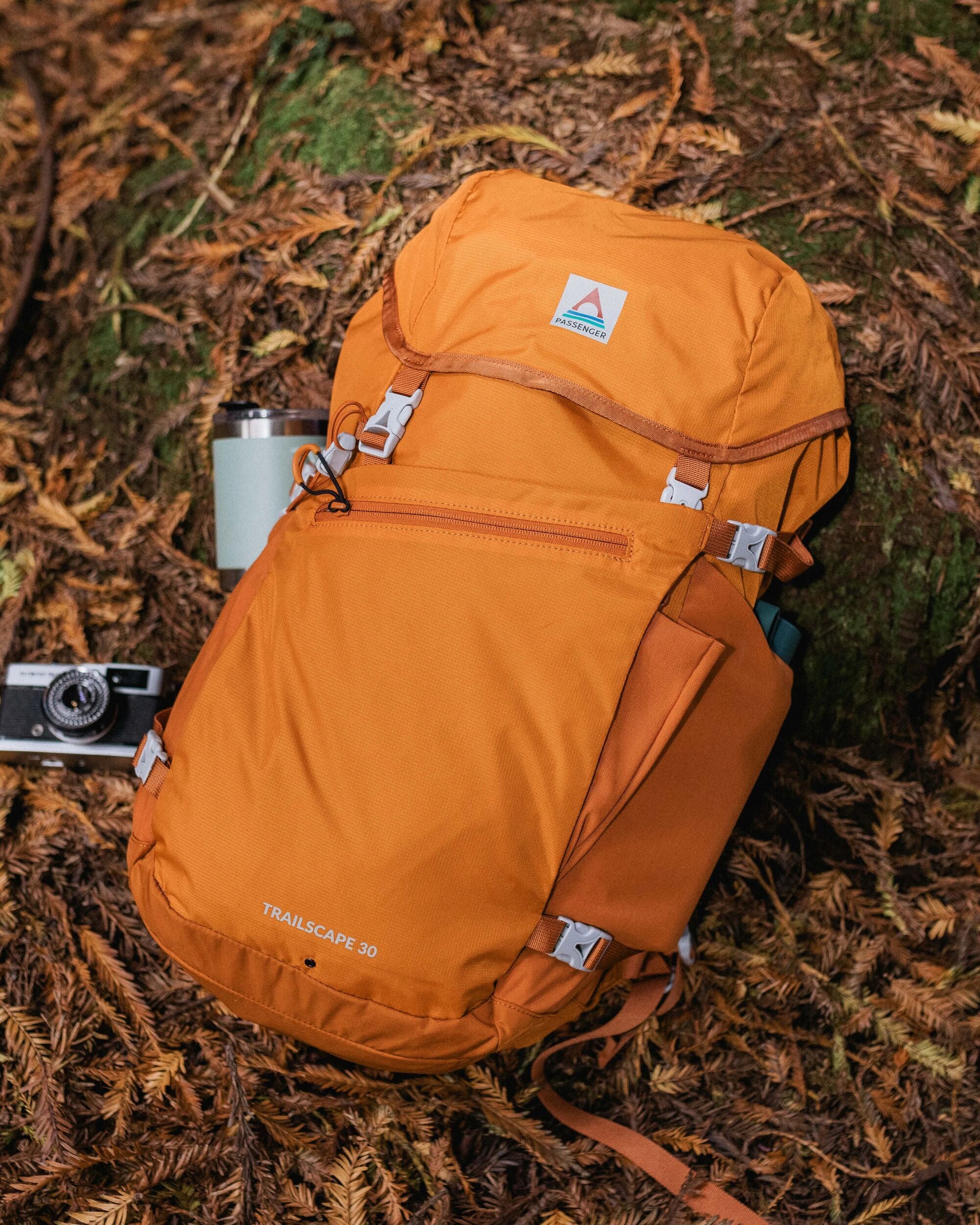 Trailscape Recycled 30L Backpack - Sunrise Orange - Lifestyle