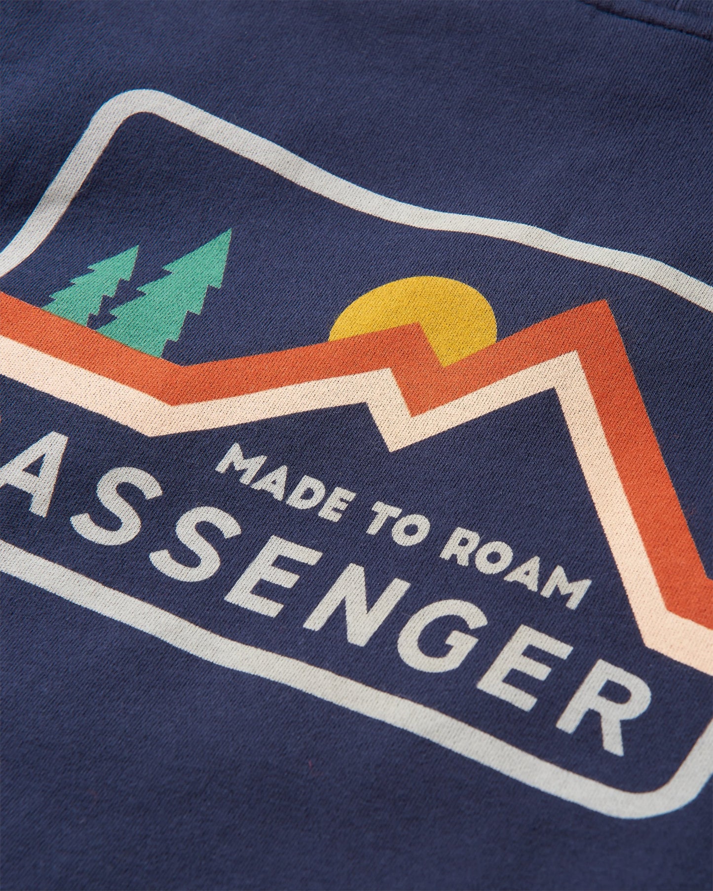 Made To Roam Recycled Hoodie - Deep Navy