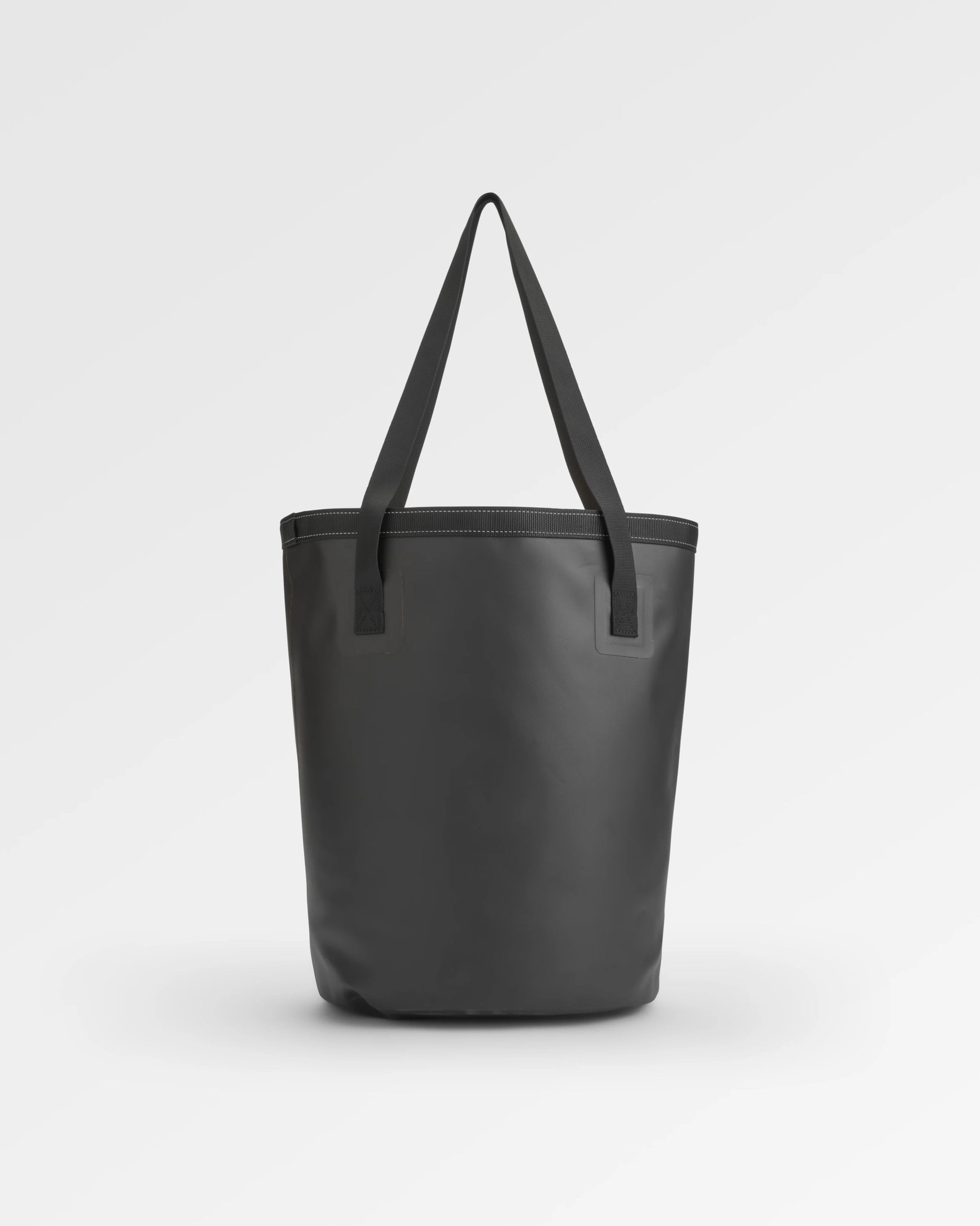 Tide Recycled 30L Bucket Bag - Black - Flatlay