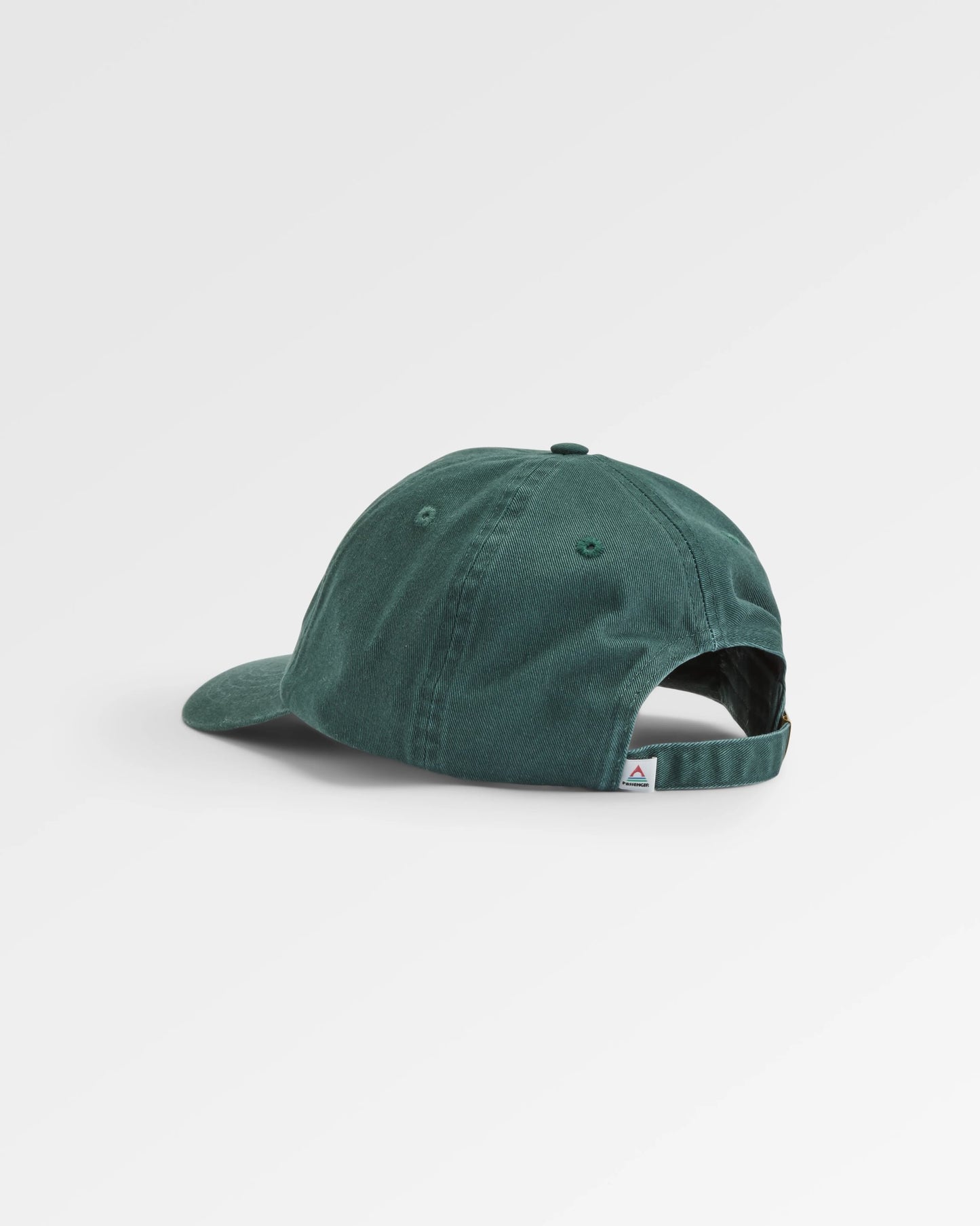 Classic Recycled Cotton 6 Panel Cap - Dark Fern - Flatlay