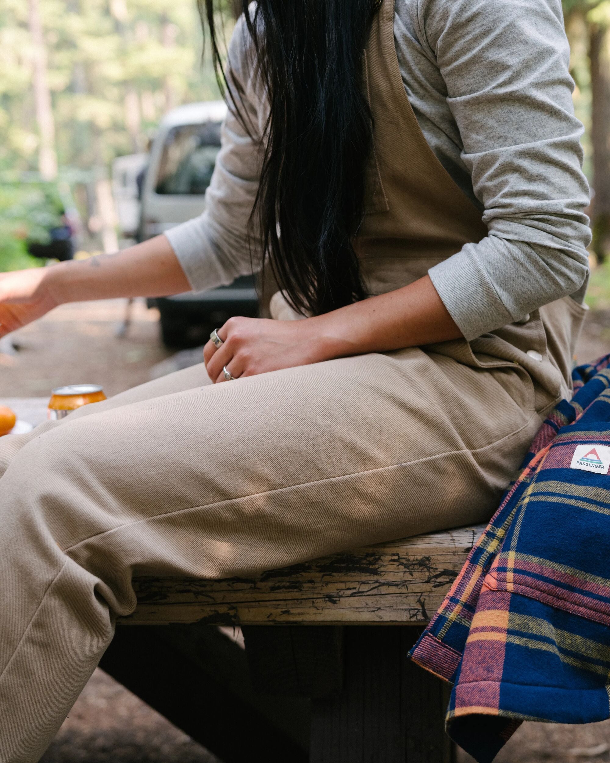 Shuffle Organic Cotton Dungarees - Elmwood -