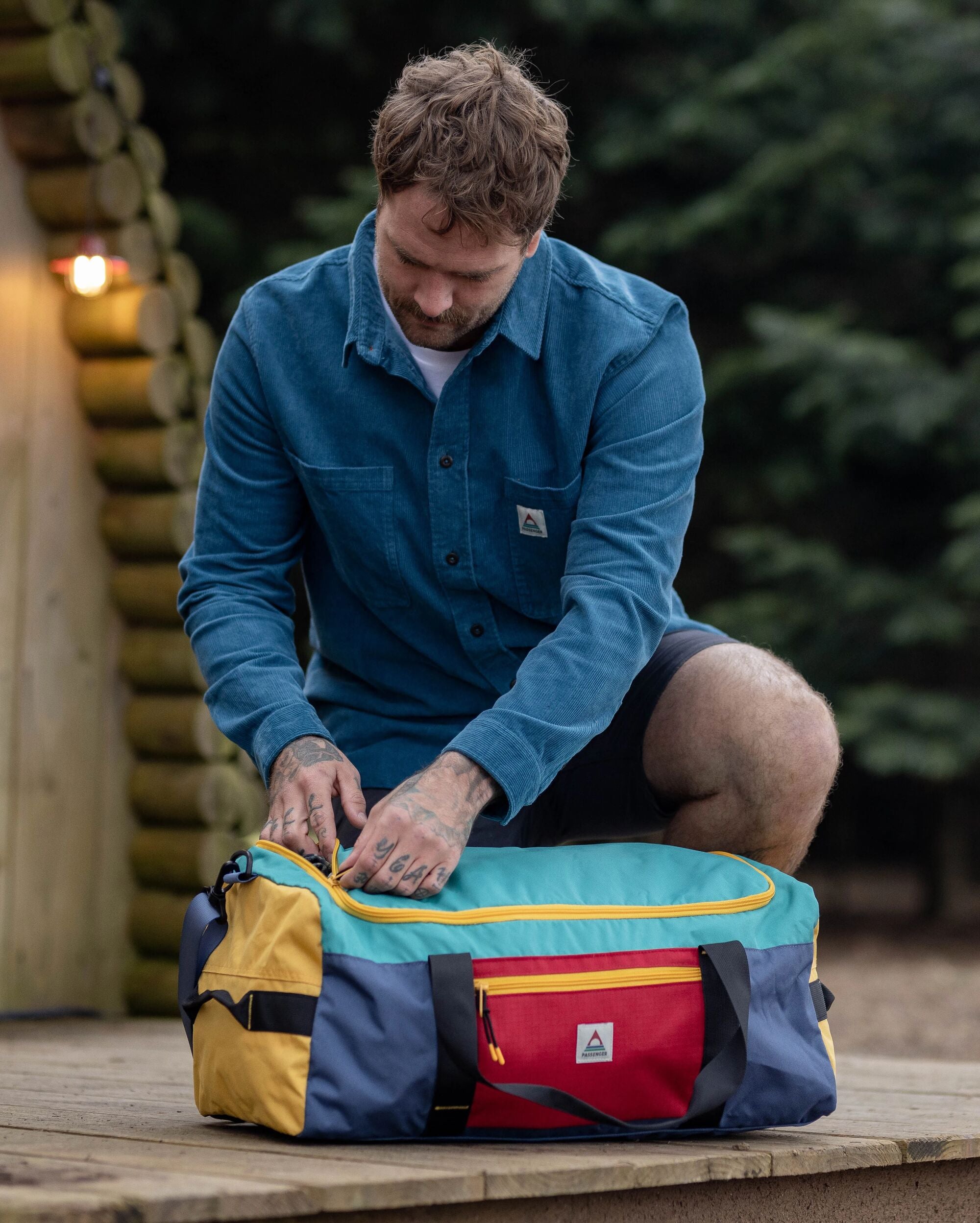 Boondocker Recycled 30L Duffel - Multi Primary - Lifestyle - Male