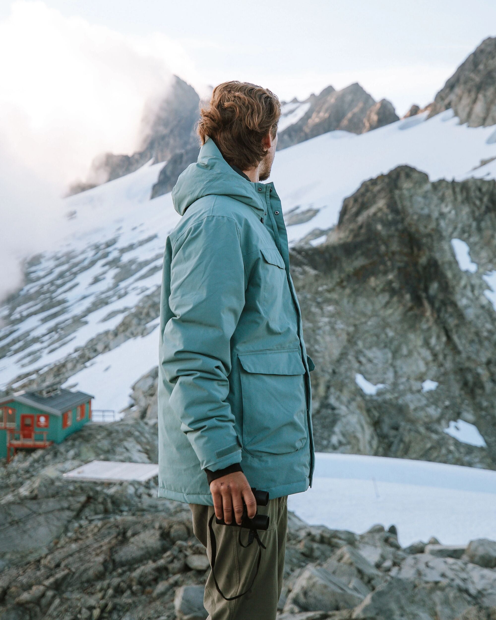 Explorer Waterproof Down Parka - Stormy Sea - IGC