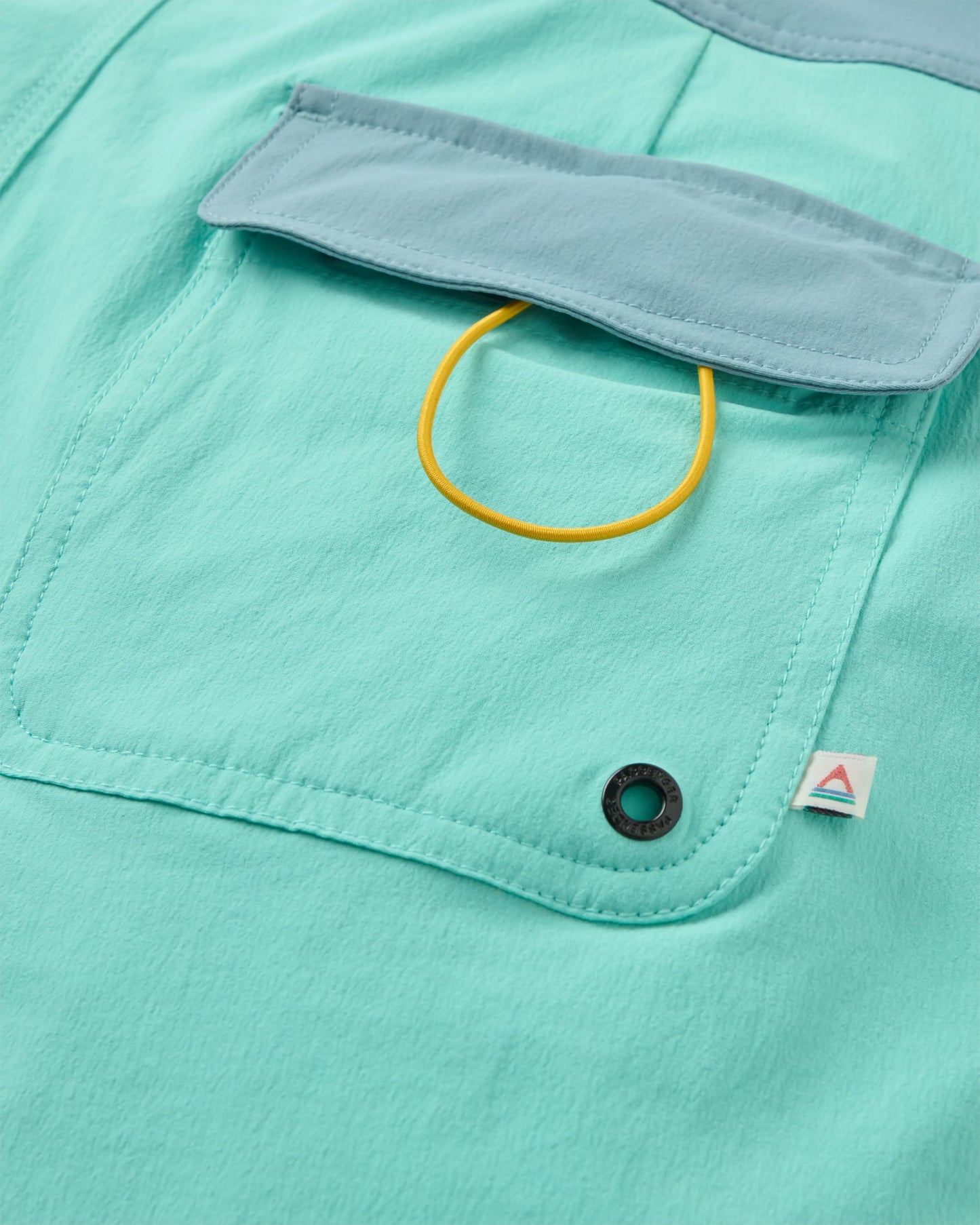 Cruiser Recycled Boardshort - 21" - Aqua - Flatlay