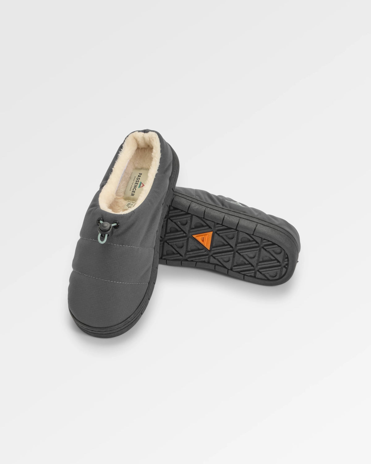Step Out Women's Slipper - Charcoal - Flatlay