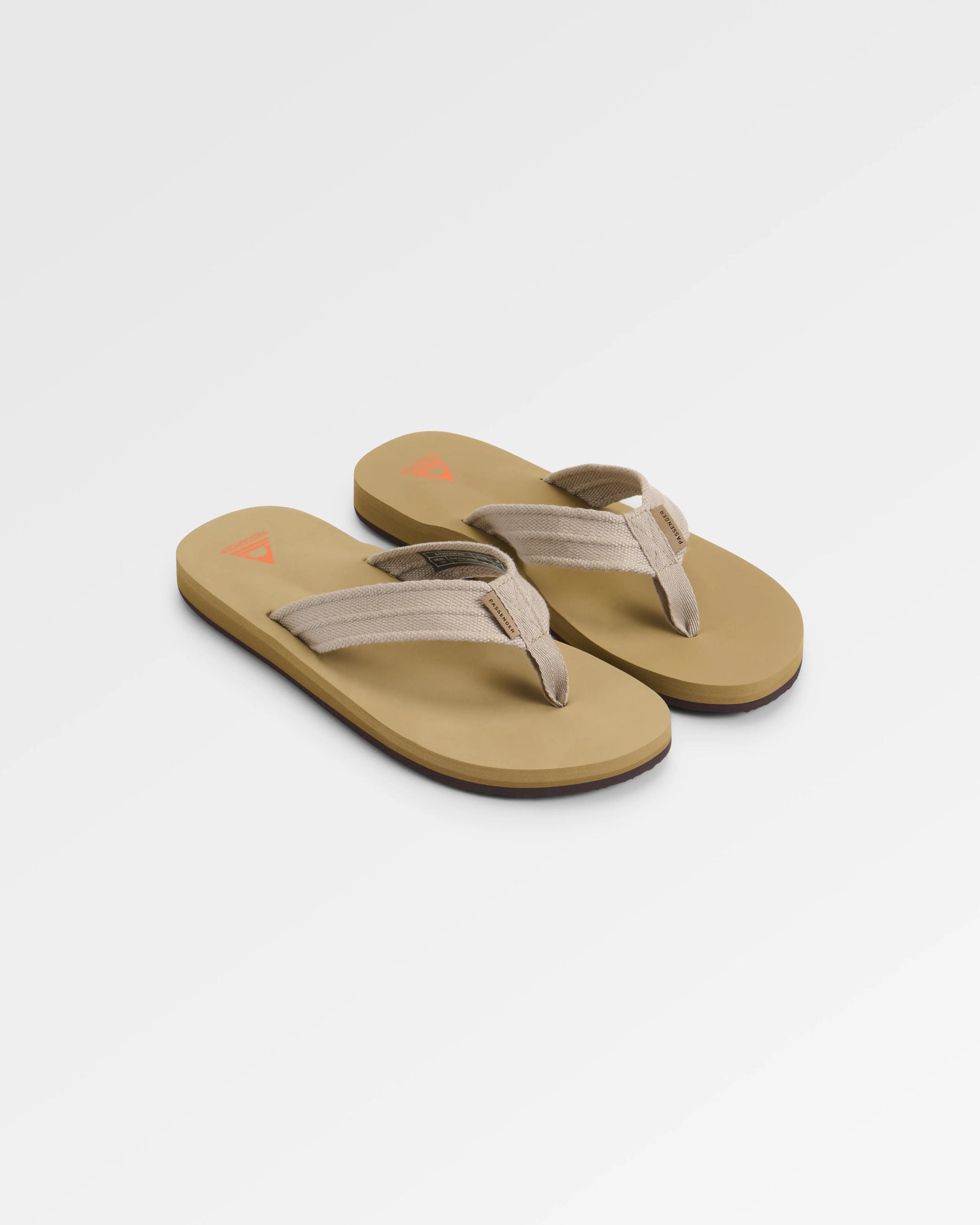 Santos Flip Flop 2.0 - Taupe - Flatlay