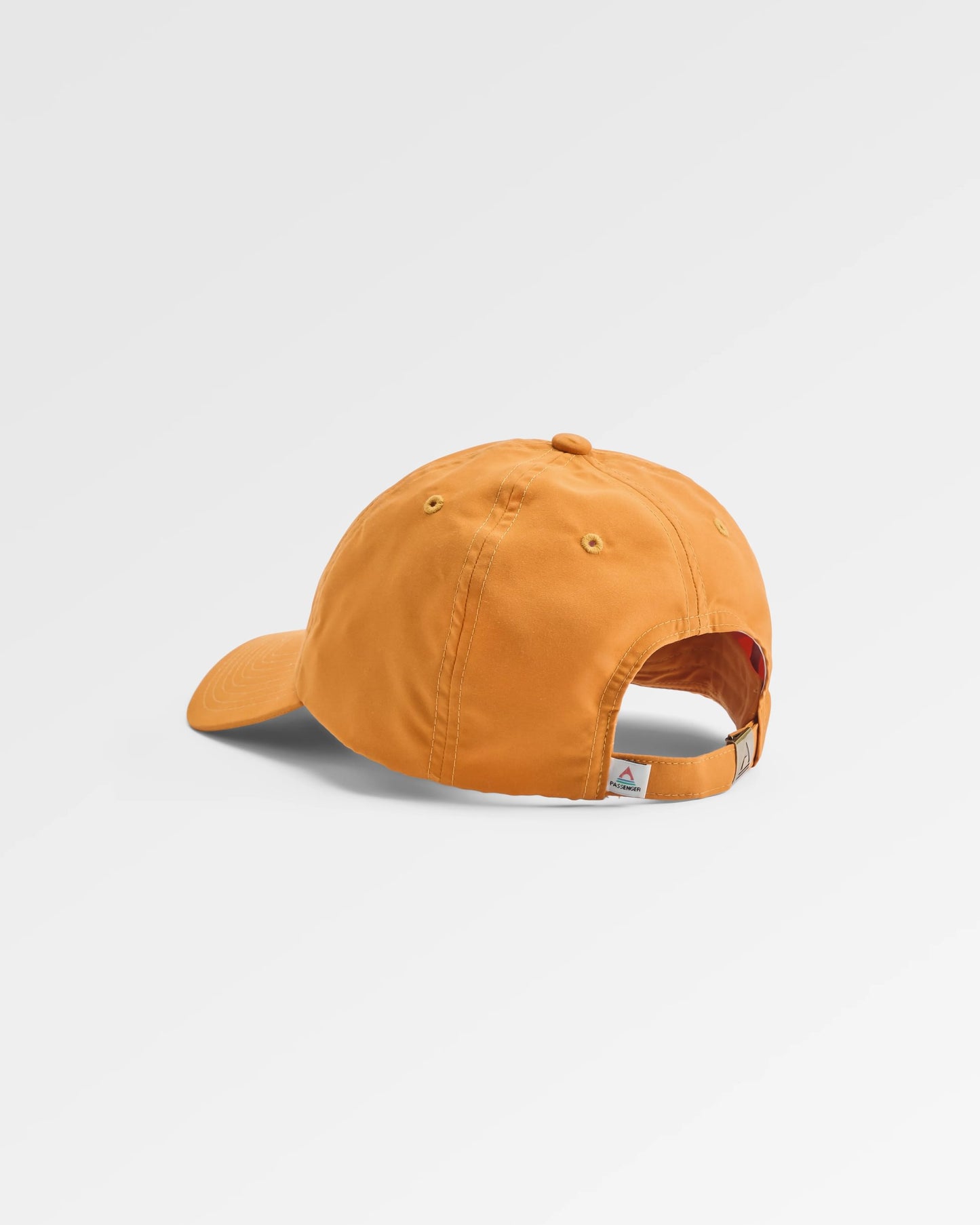 Classic Lite Recycled 6 Panel Cap - Sunrise Orange - Flatlay
