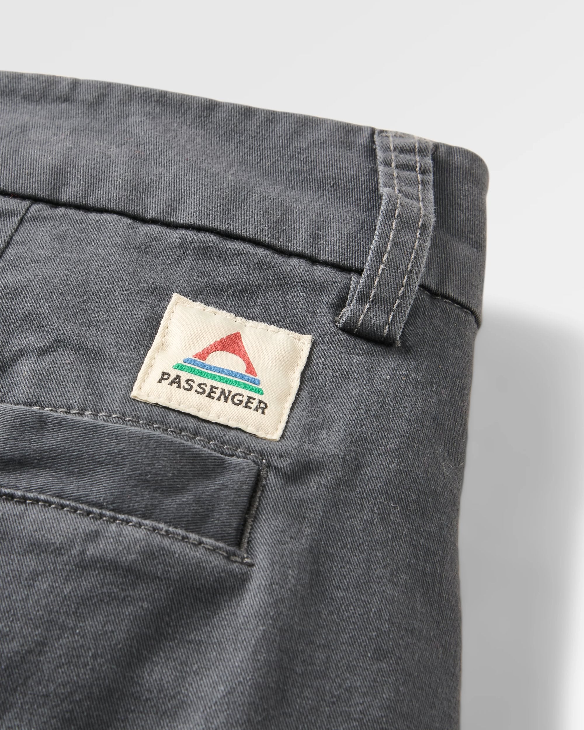 365 Organic Cotton Short - Charcoal - Flatlay