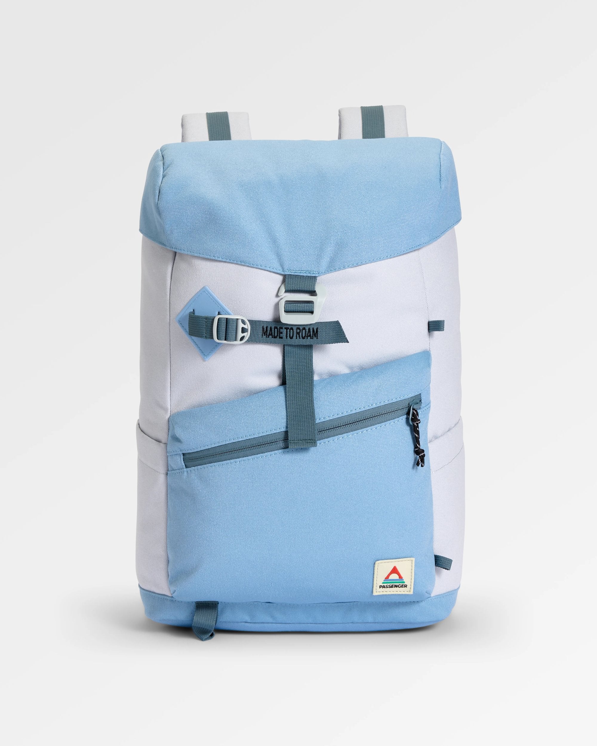 Vantage 18L Backpack - Faded Denim/ Grey Blue - Flatlay