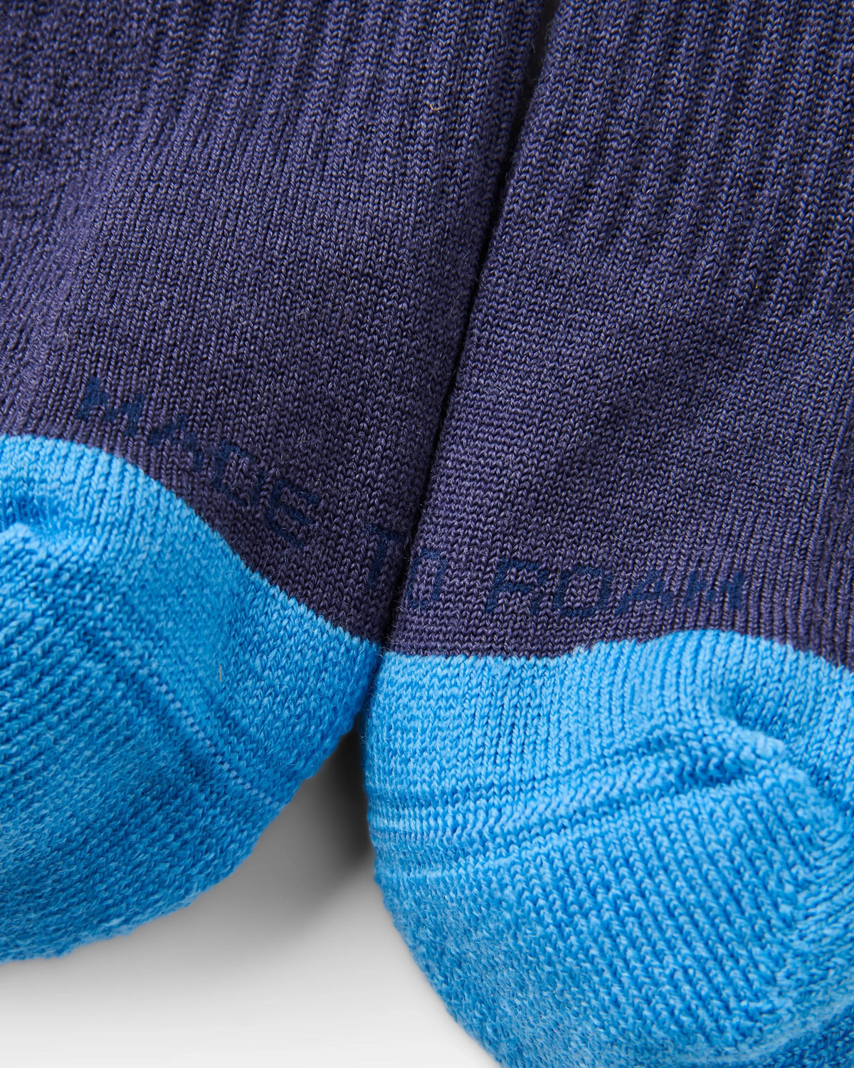 Yukon Merino Active Crew Sock - Heather - Flatlay