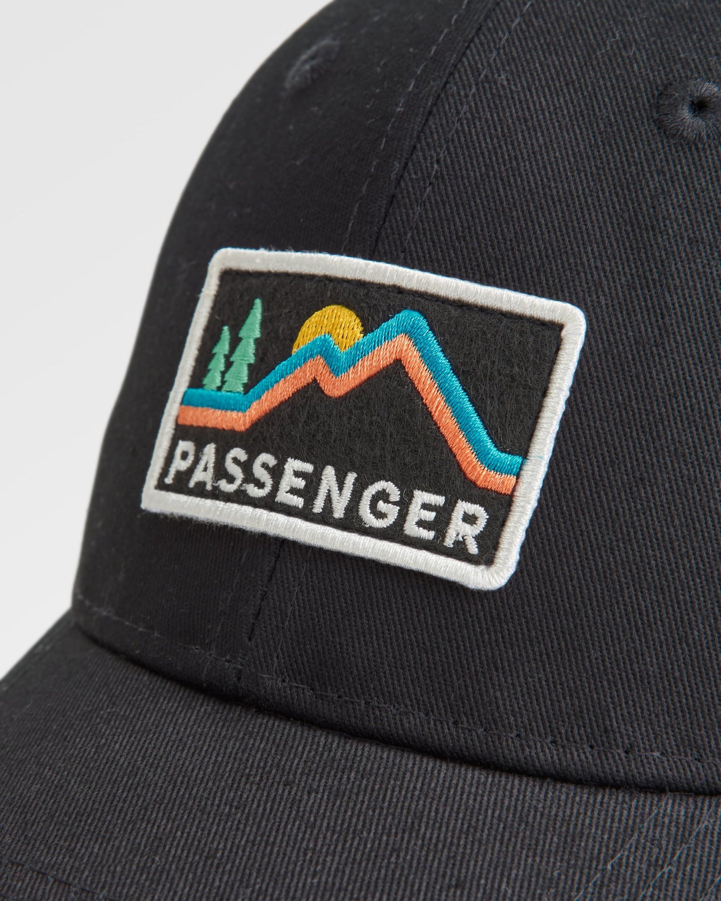 Made To Roam Mesh Snapback Cap - Phantom Black - Flatlay