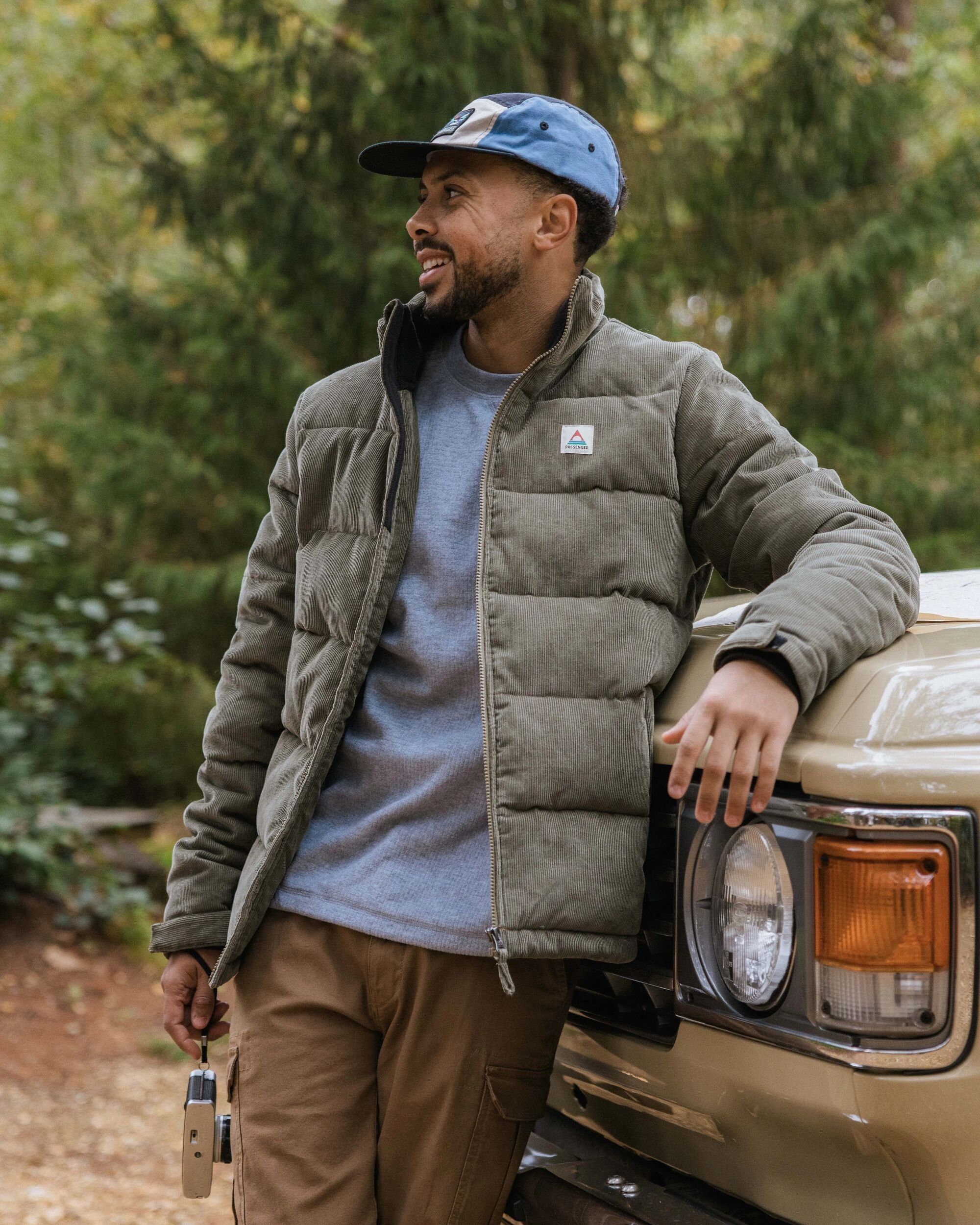 Backcountry Cord Insulated Jacket - Dusty Olive - Lifestyle