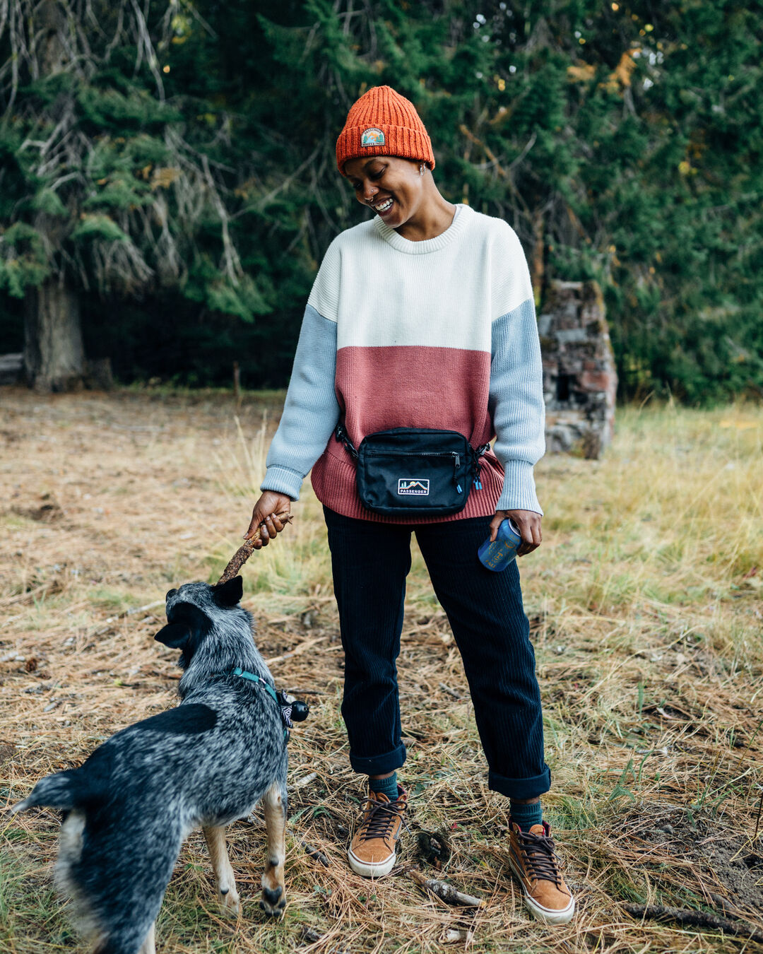 Womens_Mainland Recycled Hip Pack - Black