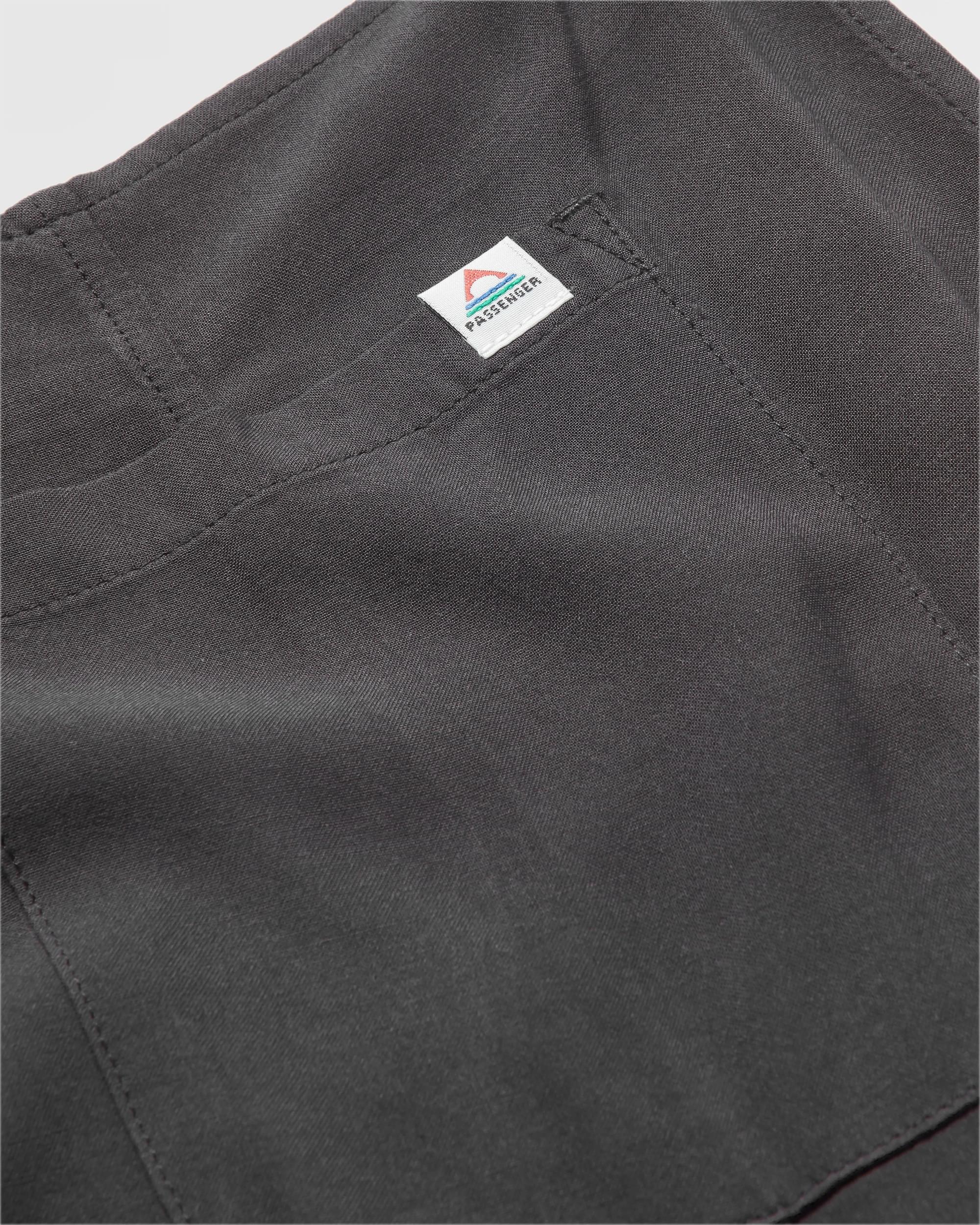 Lazy Day Dungarees - Faded Black - Flatlay
