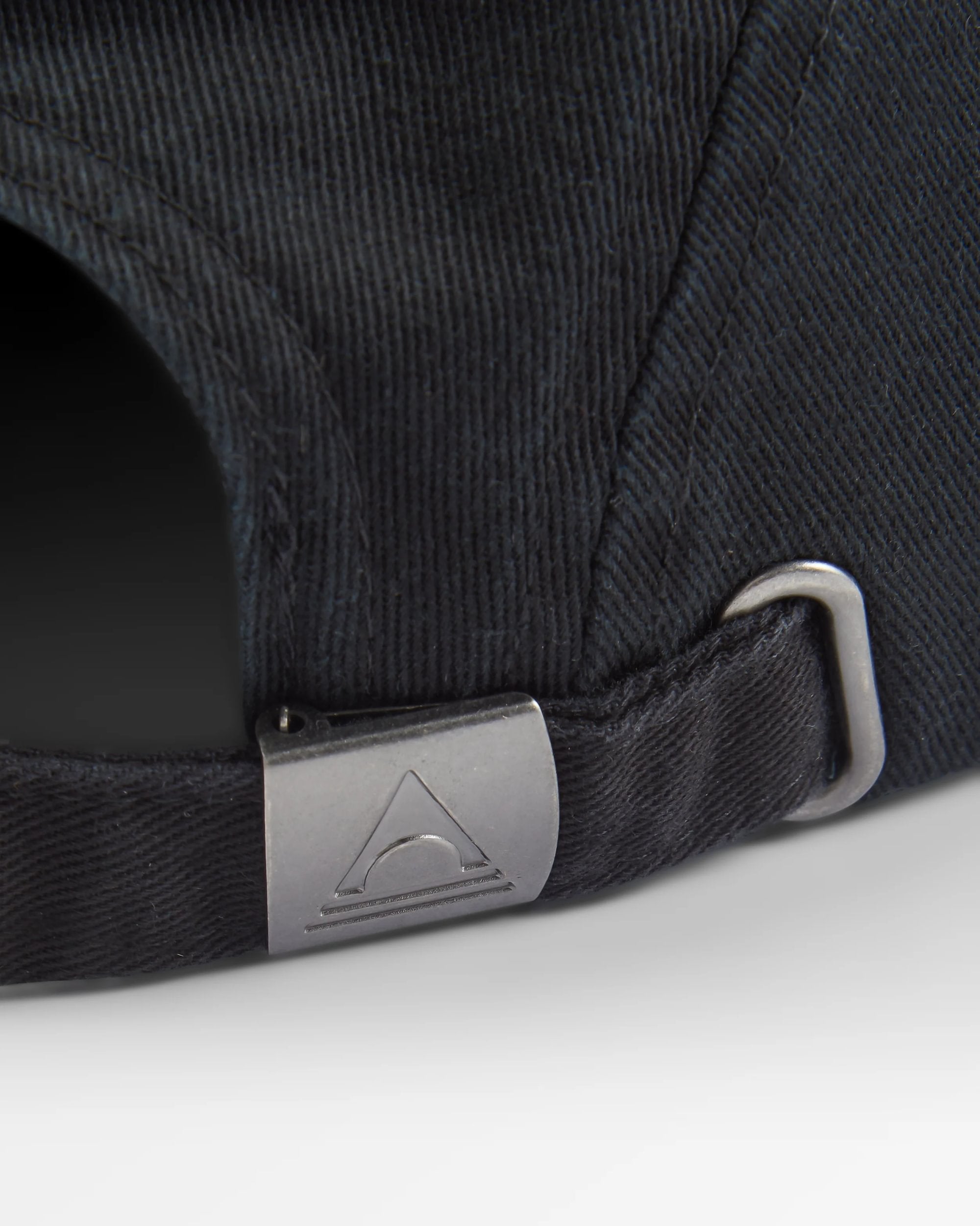 Fixie Recycled 5 Panel Cap - Faded Black - Flatlay