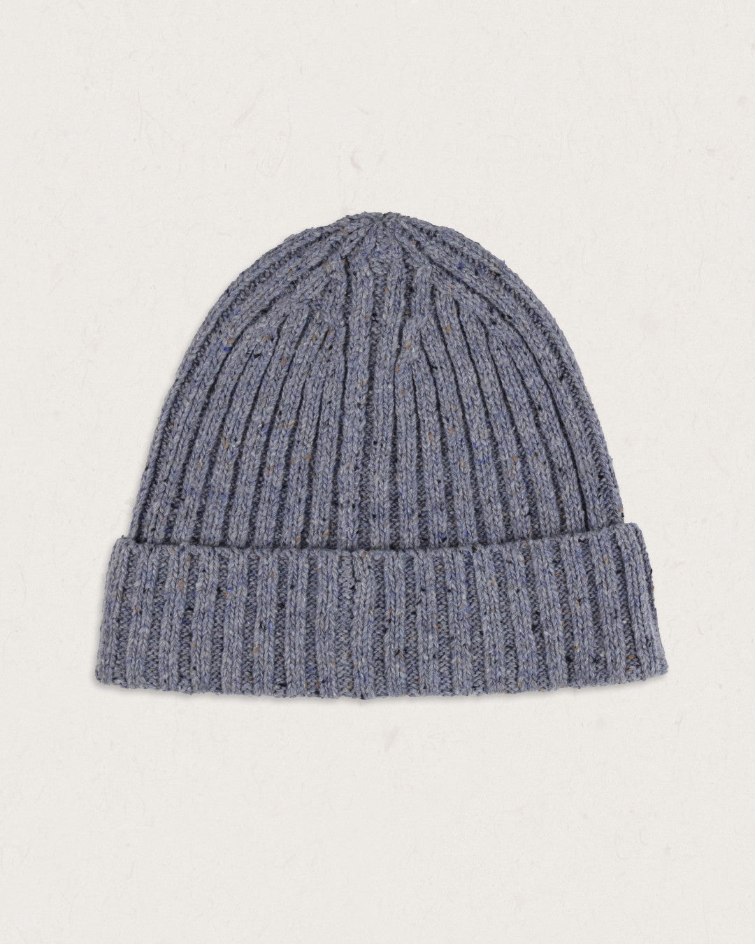 Katira Rib Knit Beanie - Cloudy Sky Marl