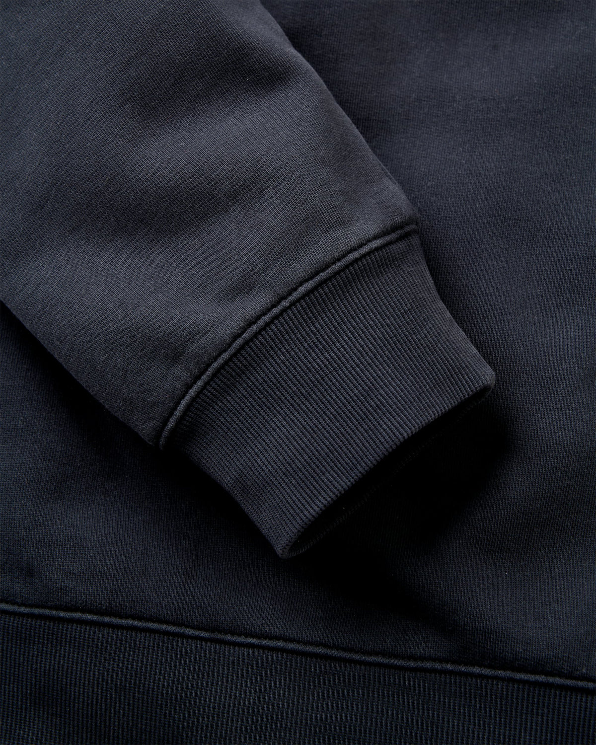 Boundless Relaxed Fit Sweatshirt - Faded Black - Flatlay
