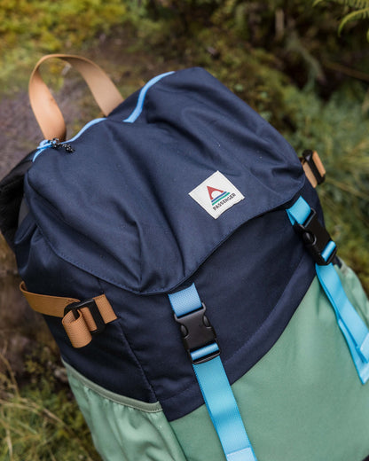 Boondocker Recycled 26L Backpack - Deep Navy/Laurel Green