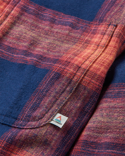 Backcountry Check Shirt - Rich Navy/ Red Ochre Check