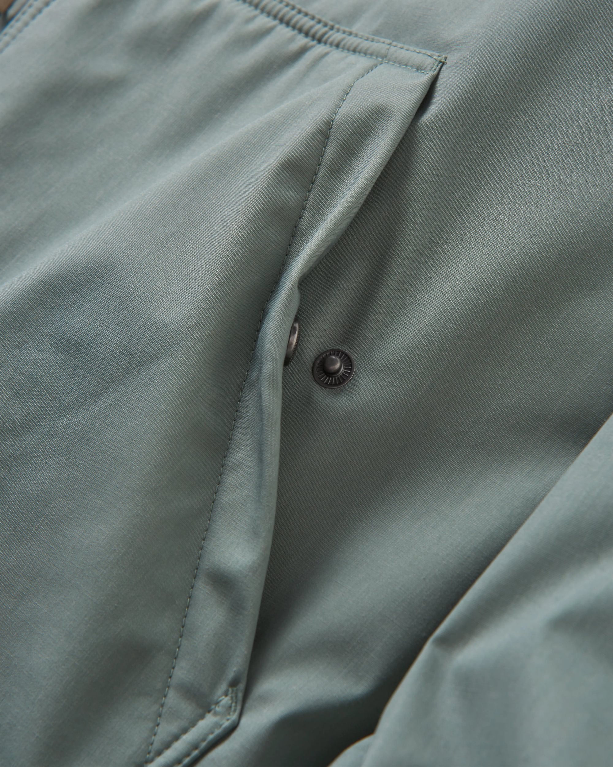 Finn Recycled Polar Fleece Lined Jacket - Pistachio - Flatlay