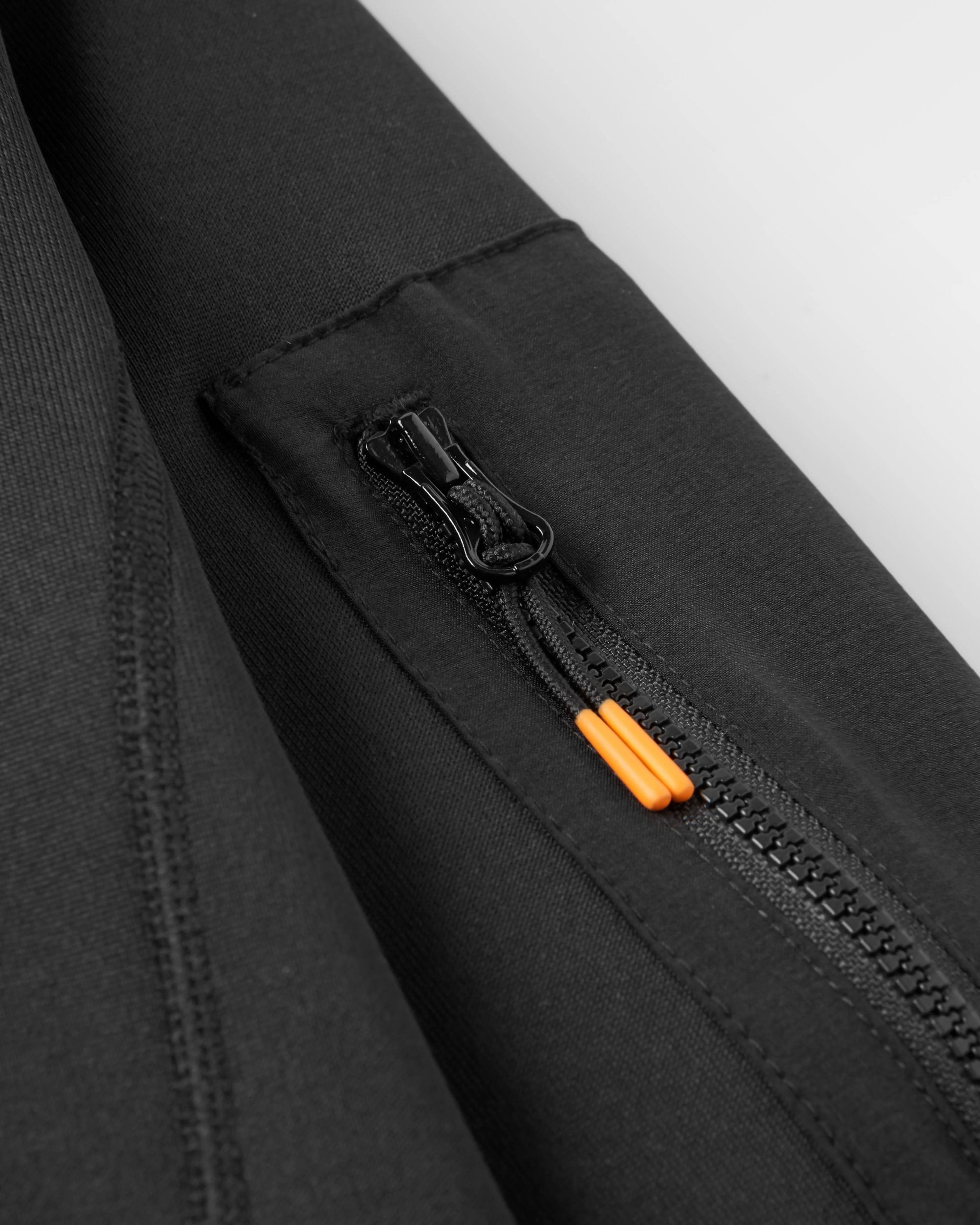 Wintergreen Recycled Polartec® Fleece Hoodie - Black - Flatlay