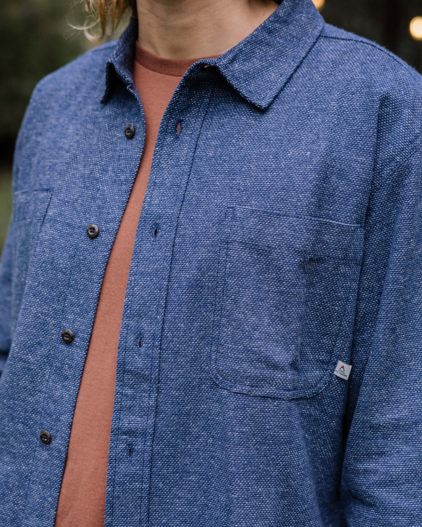 Backcountry Flannel Shirt - Rich Navy/Birch