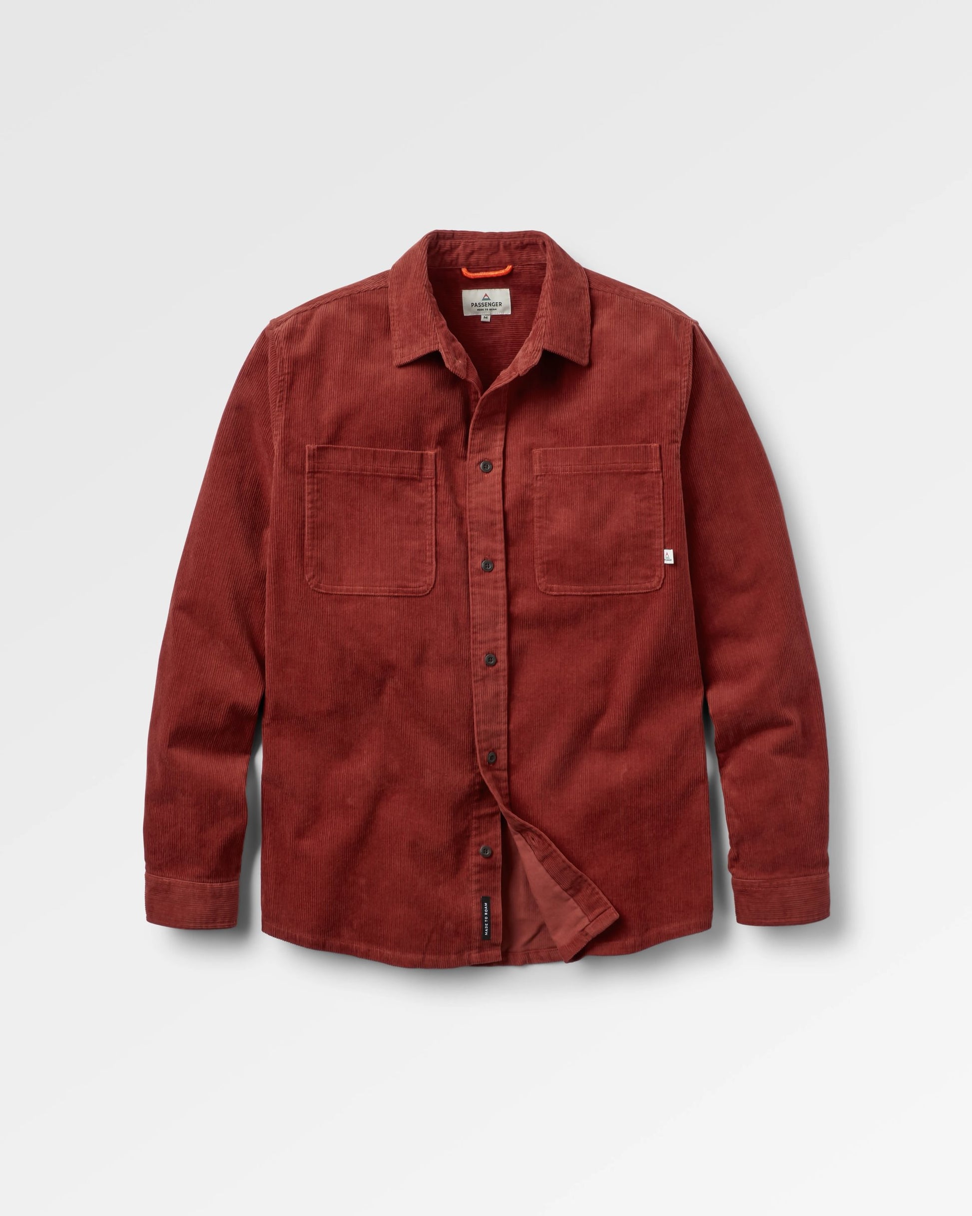 Backcountry Cord Shirt - Red Ochre