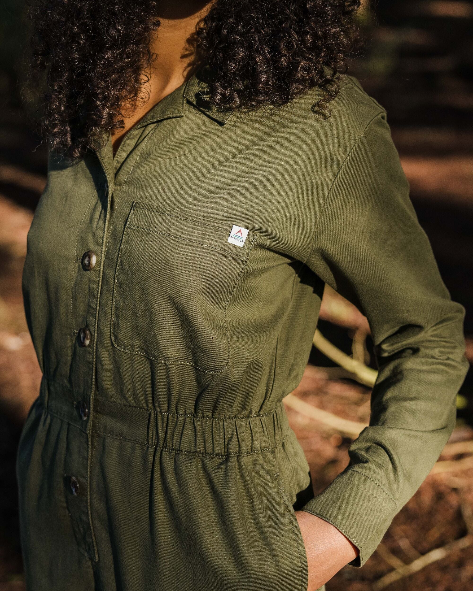 Resonate Boiler Suit - Khaki - Lifestyle