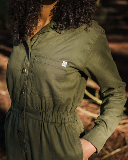 Resonate Boiler Suit - Khaki - Lifestyle